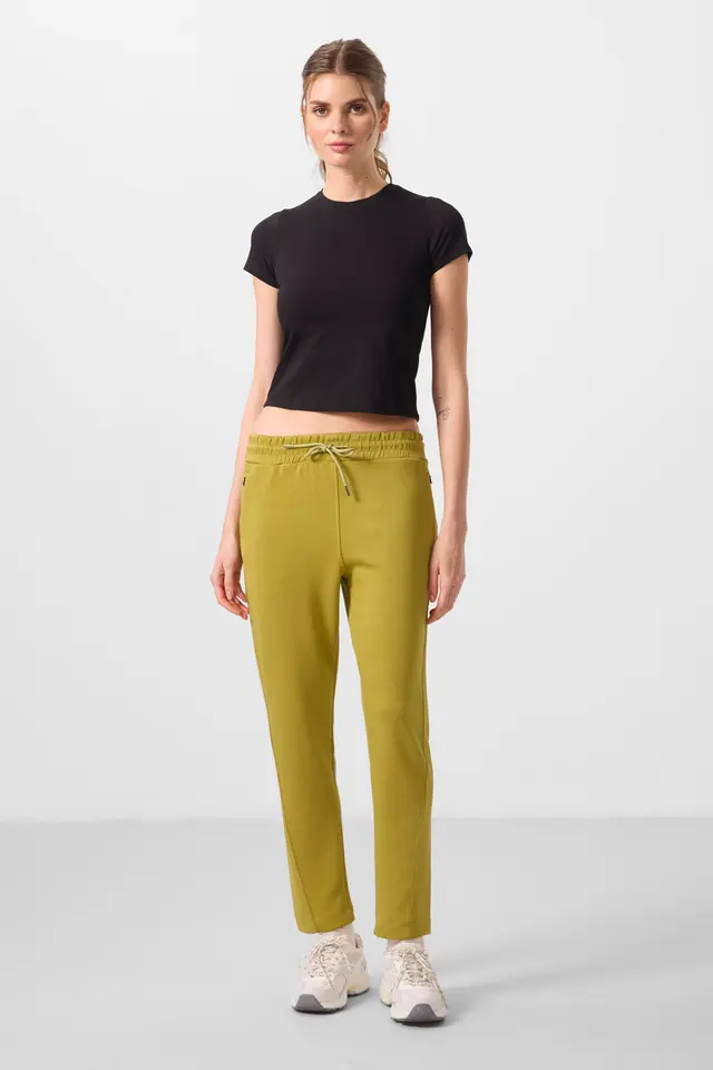 TOMMY Women’s Jogger Pants with Zipper