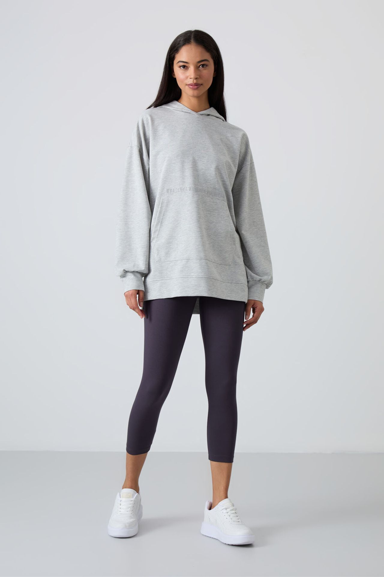 TOMMY Oversized Printed Hooded Sweatshirt 2