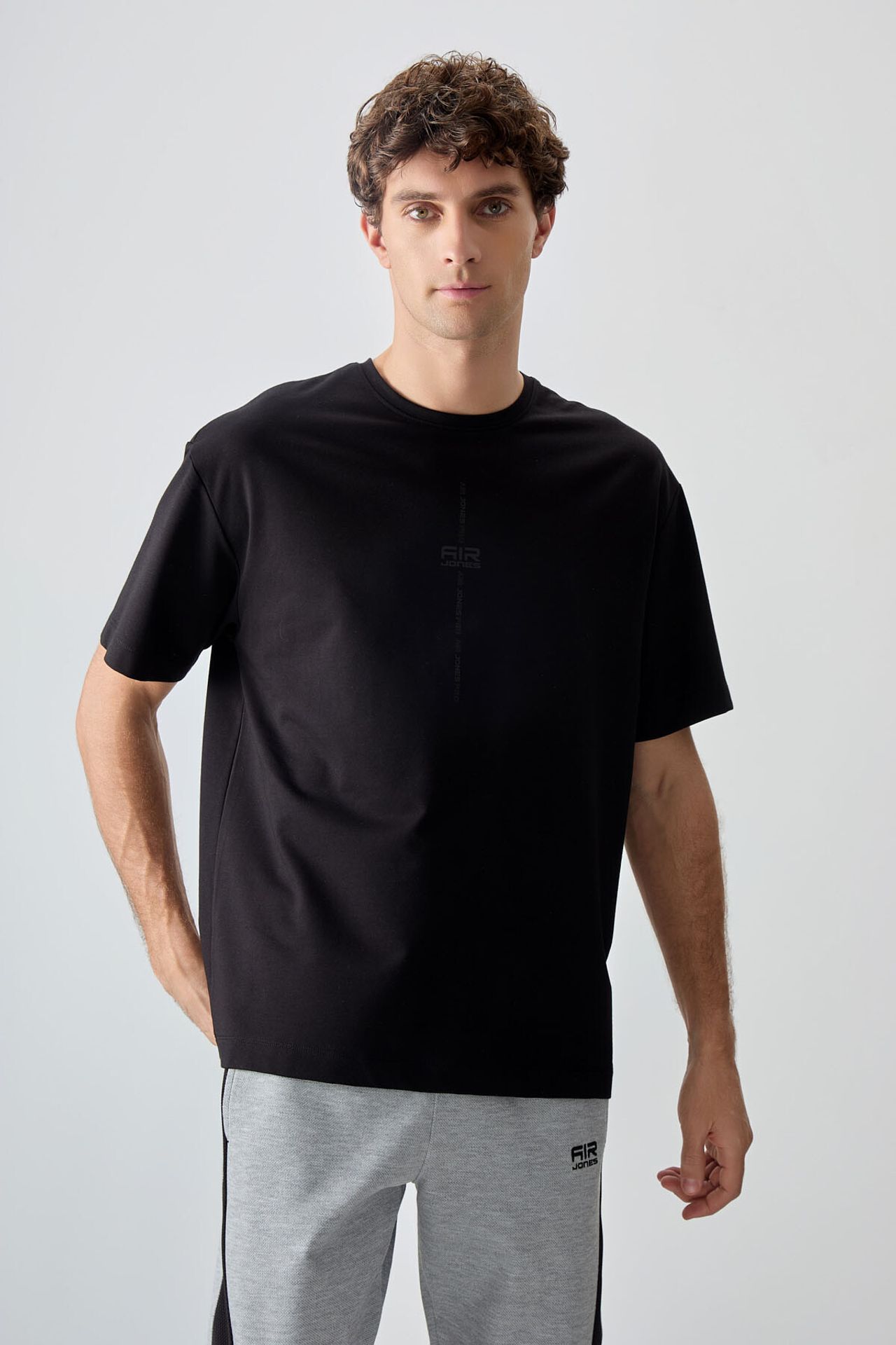 TOMMY Oversized Printed Crew Neck T-Shirt 1