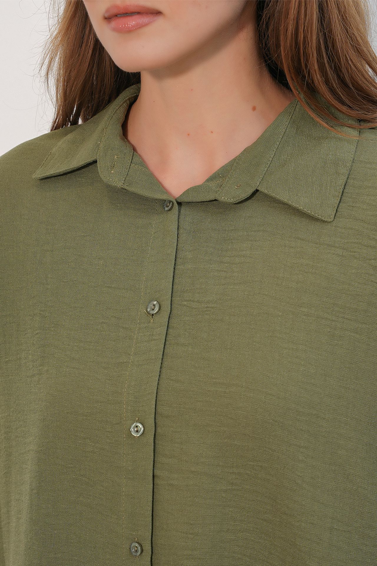 BDART Embroidered Long Sleeve Shirt with Button Closure 5