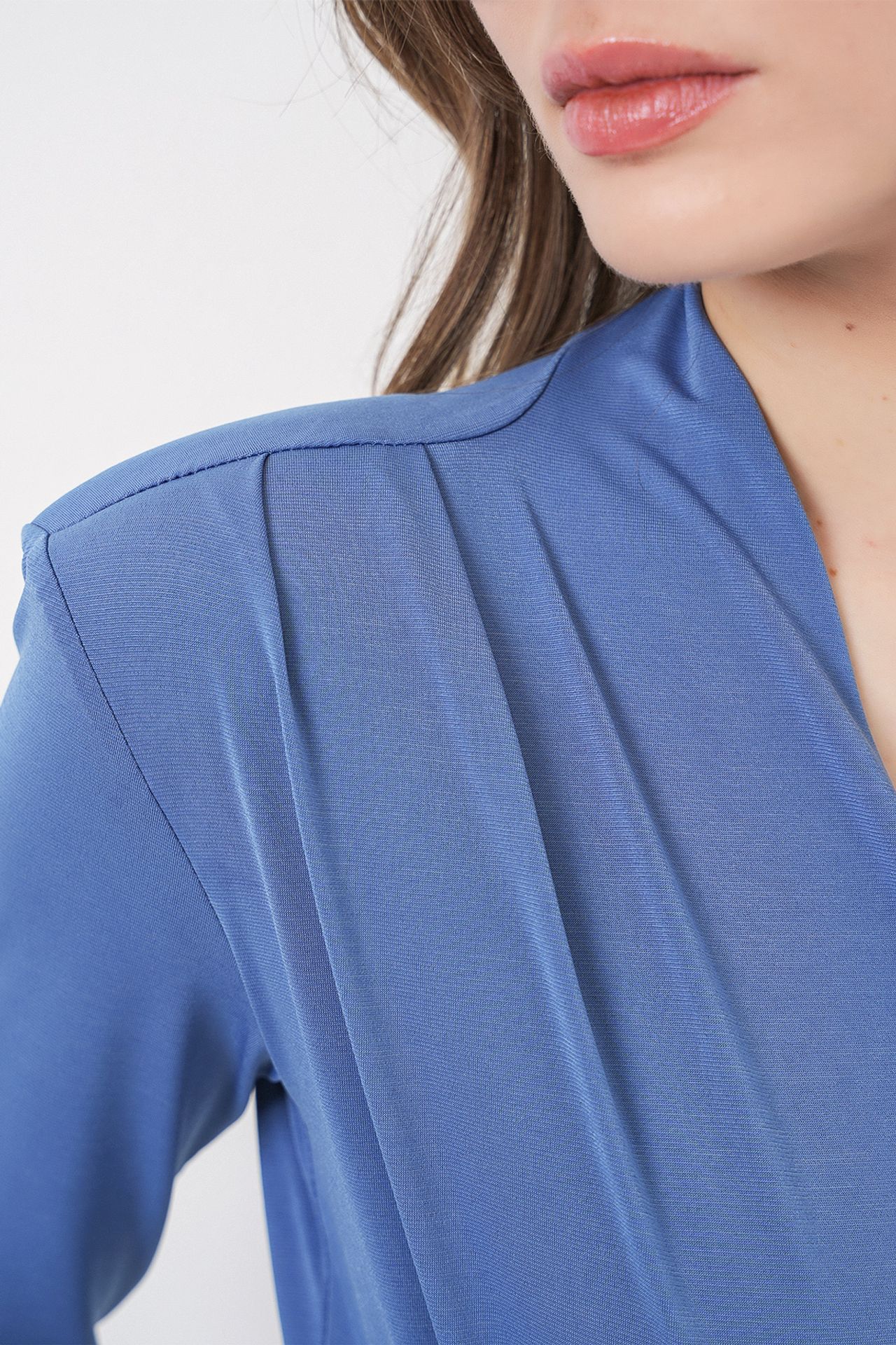 BDART V-Neck Drape Blouse 4