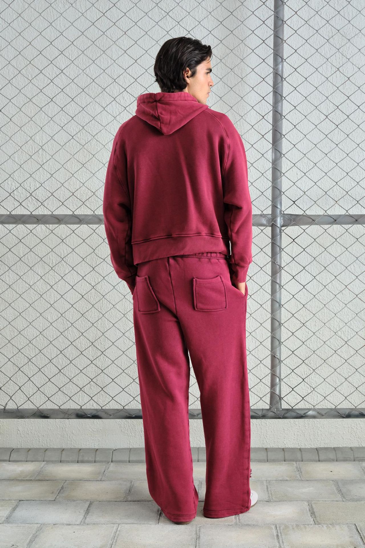 GIESTO Hooded Drawstring Sweatshirt with Pocket 3