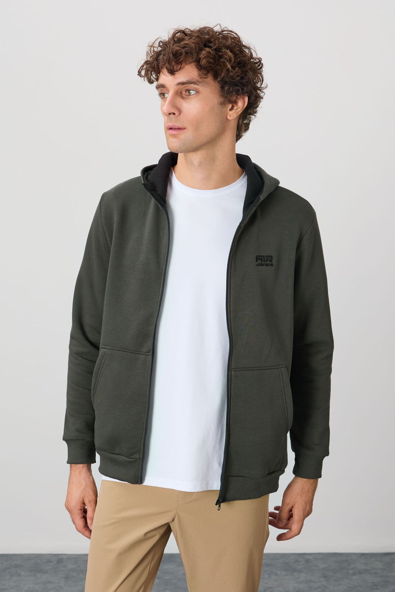 TOMMY Men's Hooded Zip Sweatshirt 5