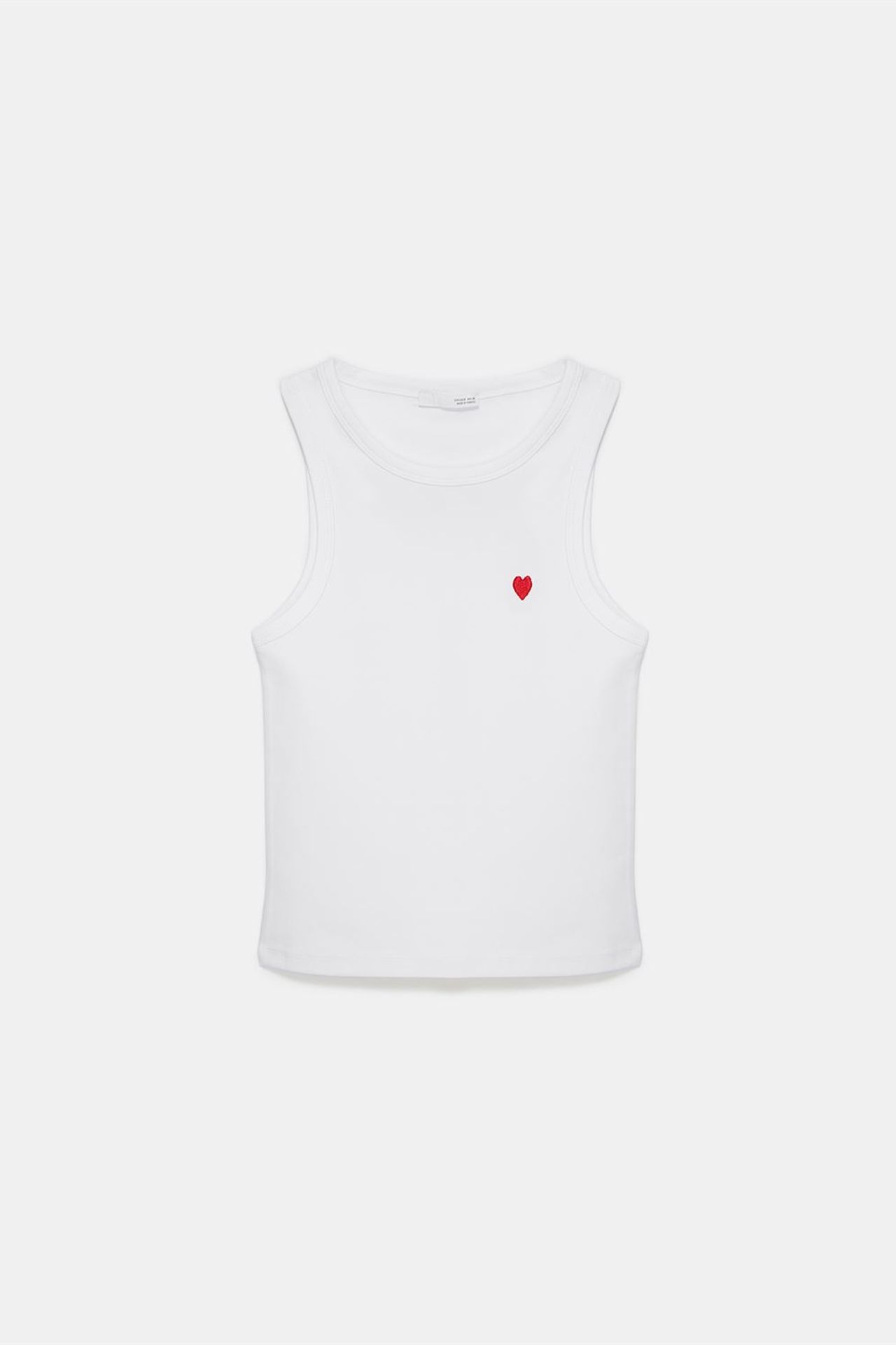 DILVIN Embroidered Sleeveless Slim-Fit Jersey Blouse 6