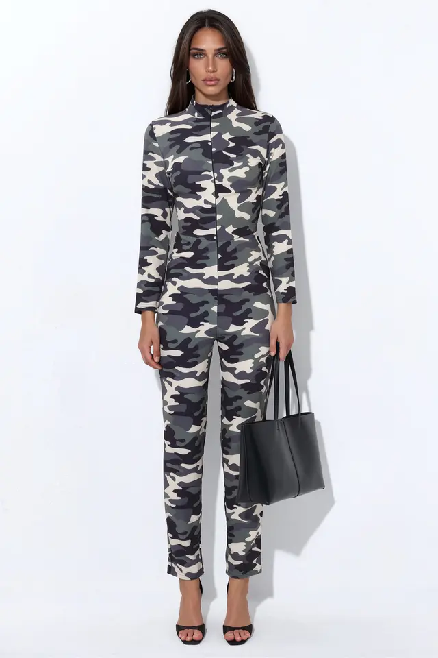 MSN Camouflage Seamless Skinny-Leg Unitard
