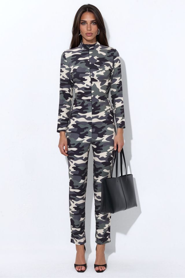 MSN Camouflage Seamless Skinny-Leg Unitard