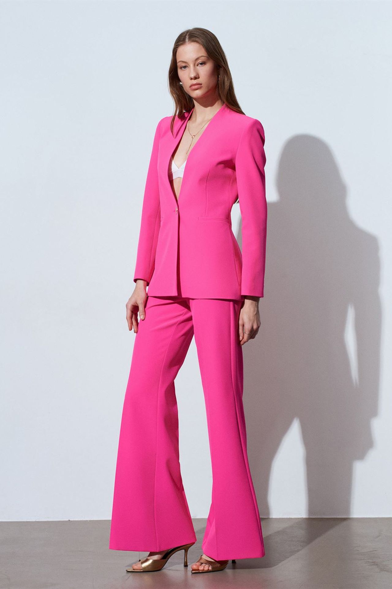 DILVIN High-waist Flare Trousers 5