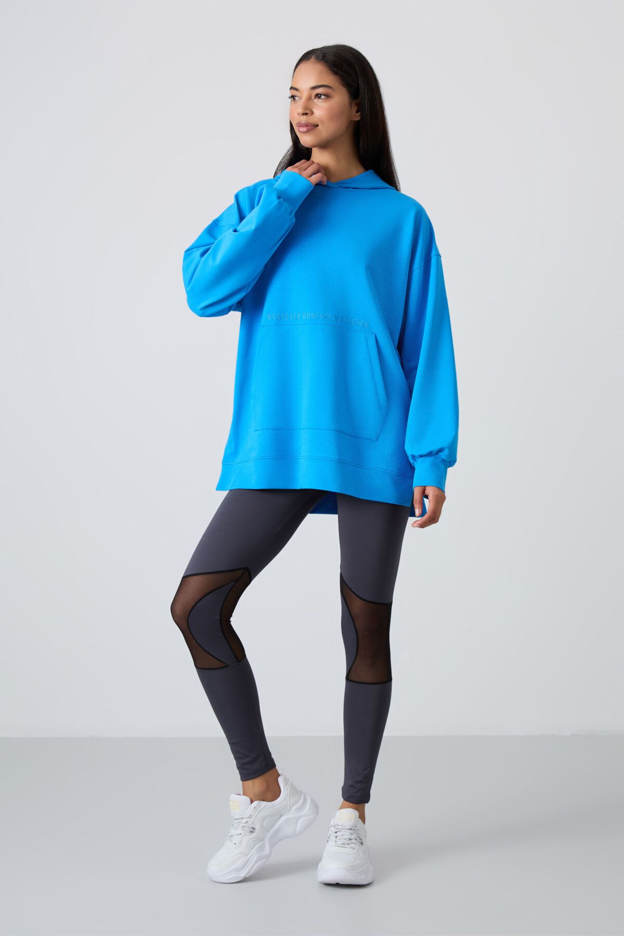 TOMMY Oversized Printed Hooded Sweatshirt 2
