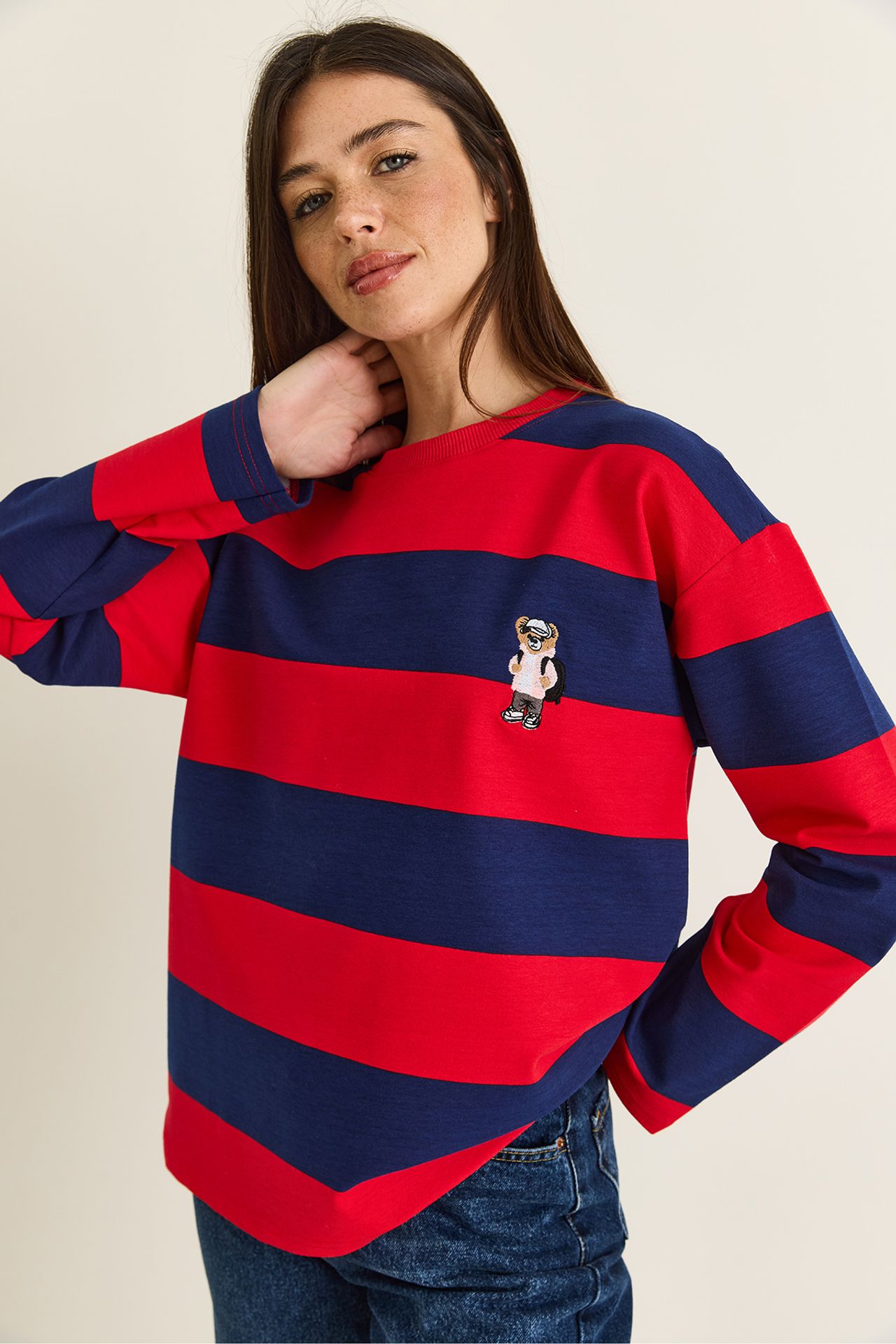 LUCCI Kadın Sweatshirt 4