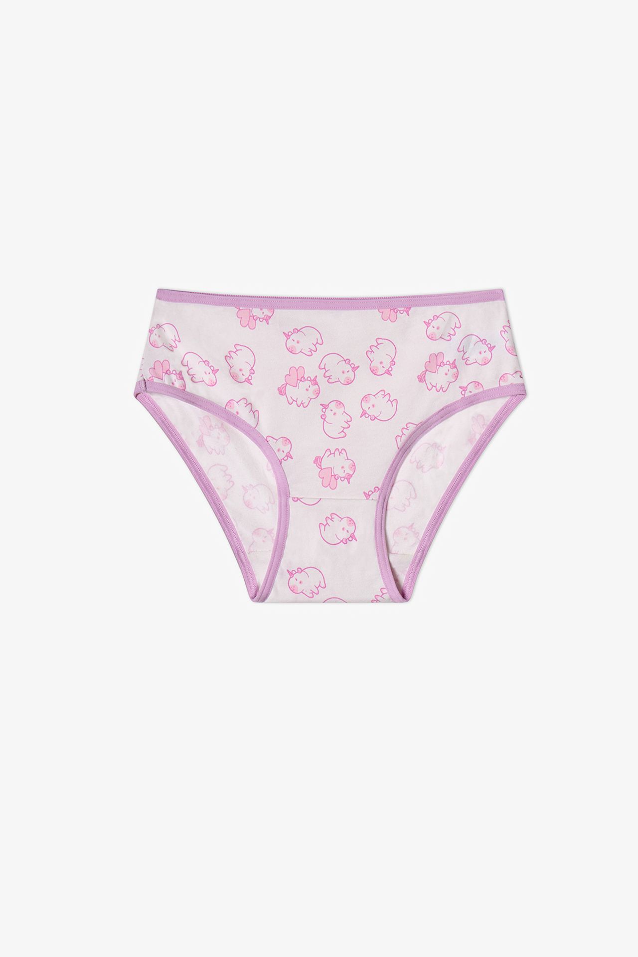 PENTI Girls' Unibara Unicorn Print Briefs 3