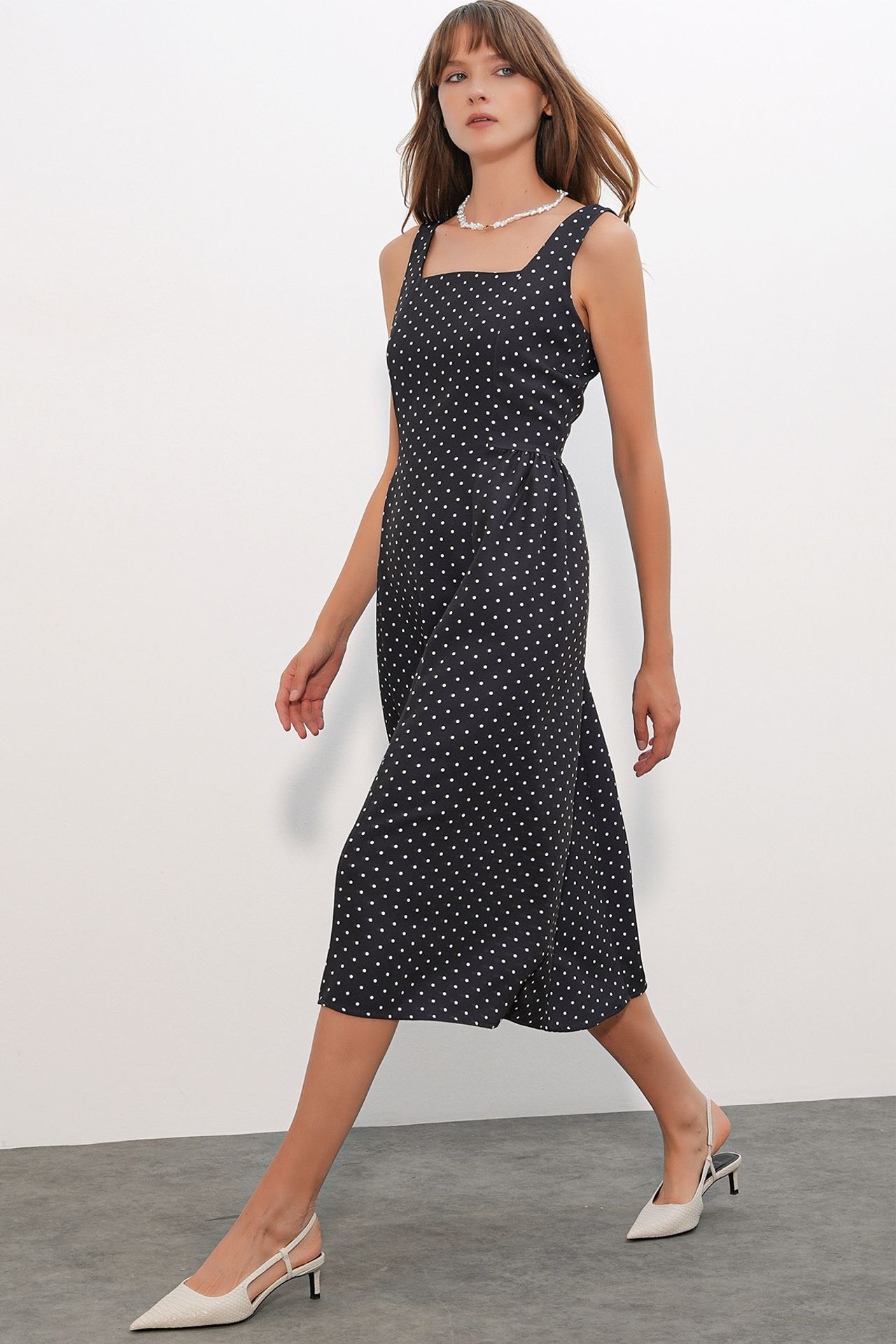BDART Polka Dot A-Line Midi Dress 1