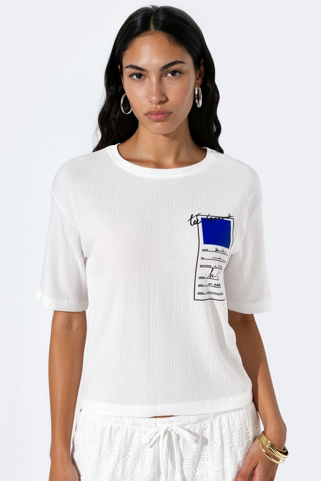 BDART Printed Crew Neck Short Sleeve T-Shirt 1