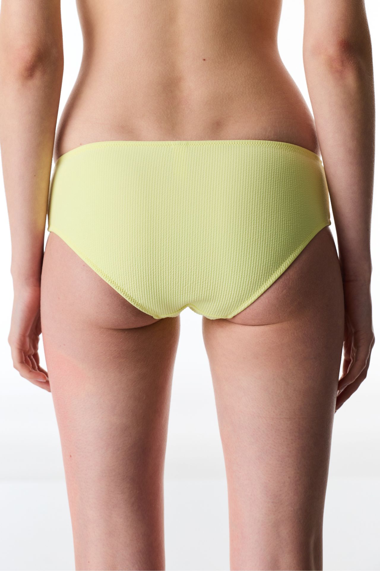 PENTI Arya Textured Mid Waist Bikini Bottom 2