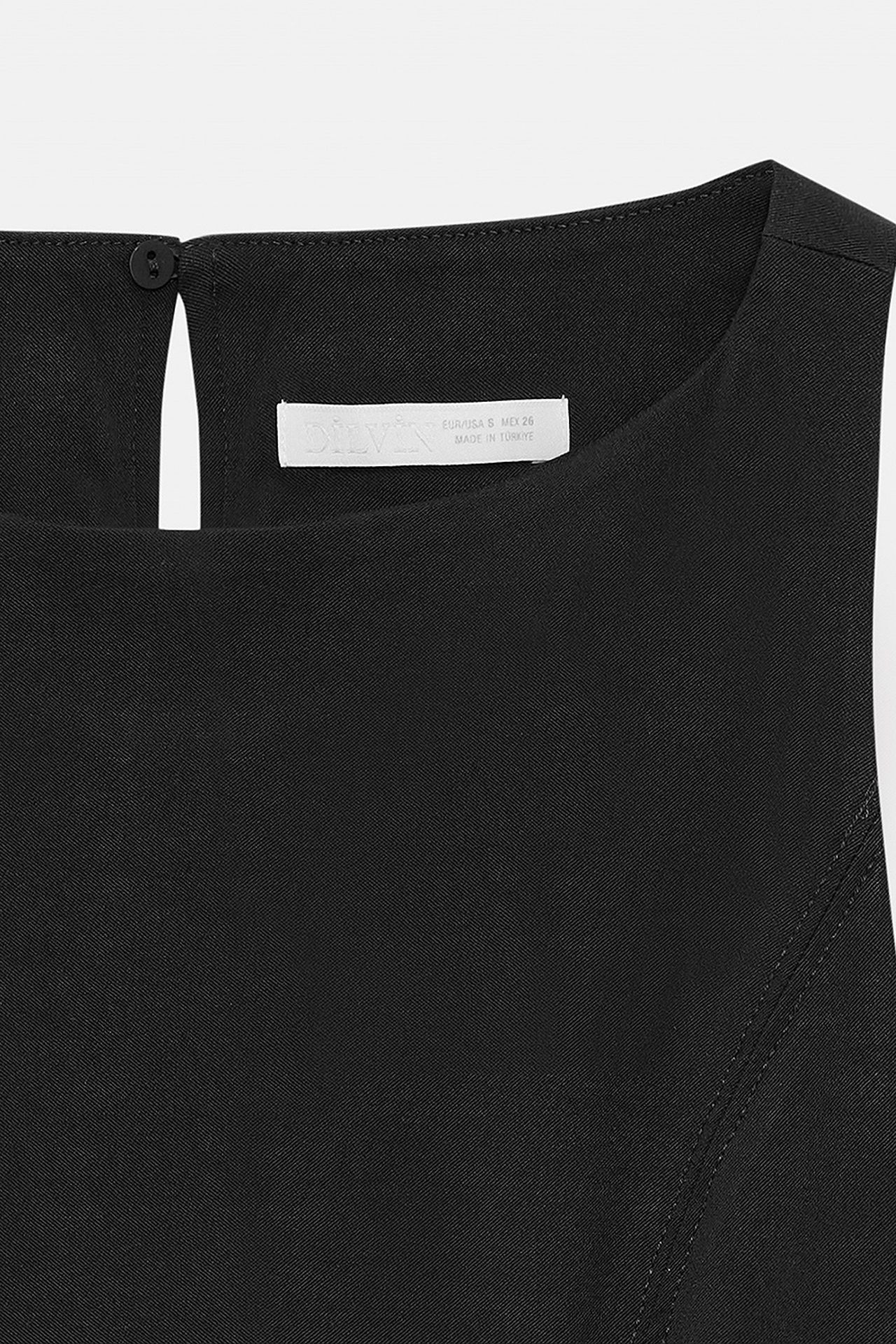 DILVIN Kolsuz, Yırtmaçlı Midi Bodycon Elbise 7