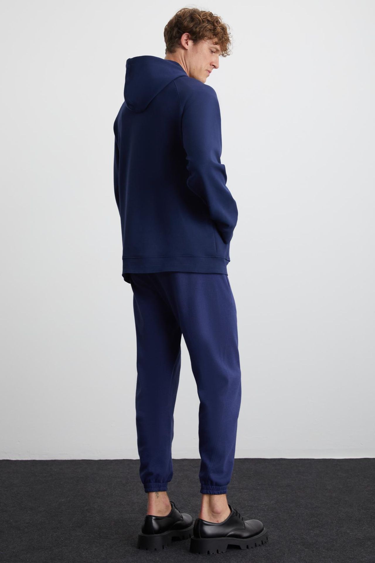 GRIMELANGE Cepli Düz Kapüşonlu Sweatshirt 6