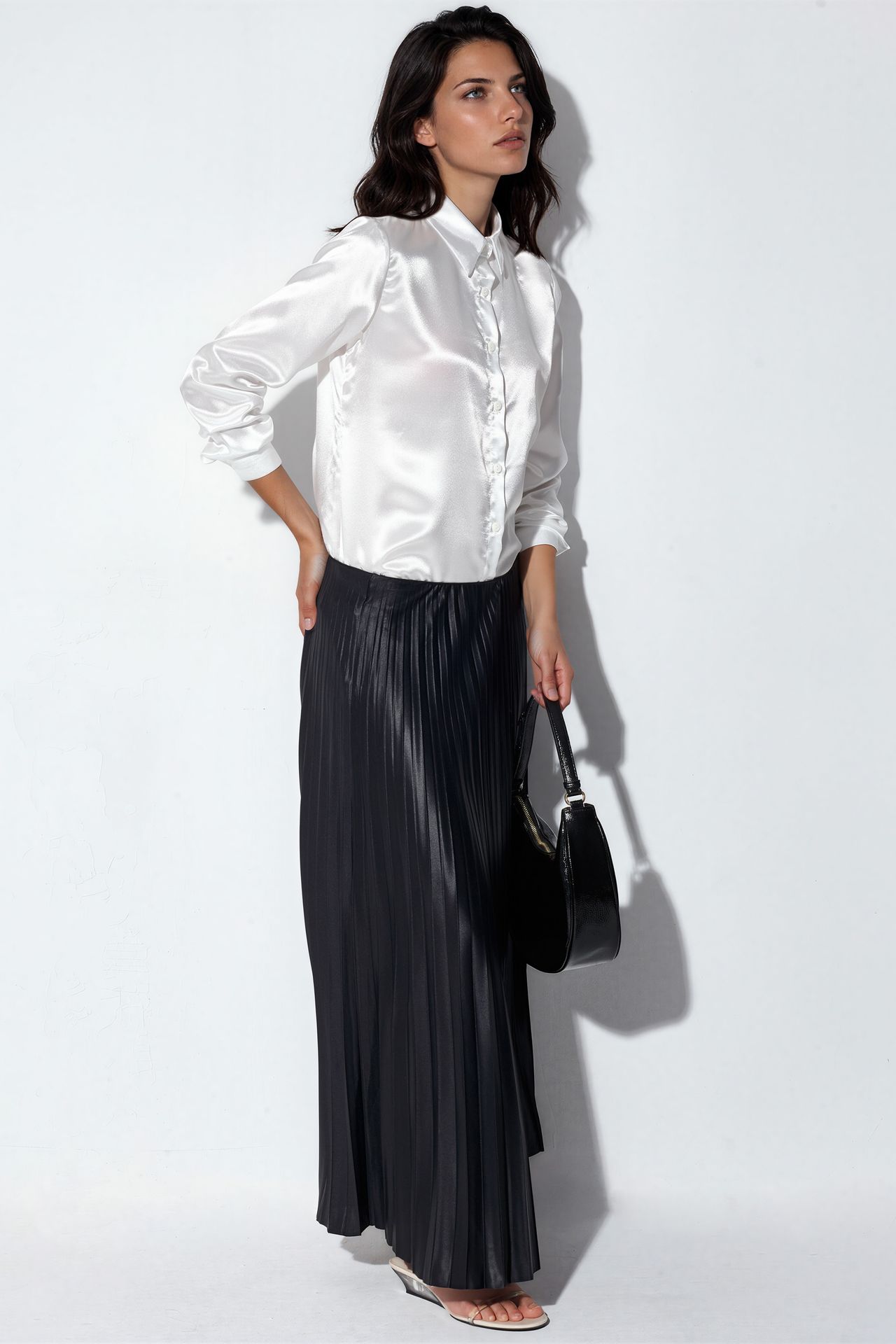 BDART Satin Woven Button Shirt 2