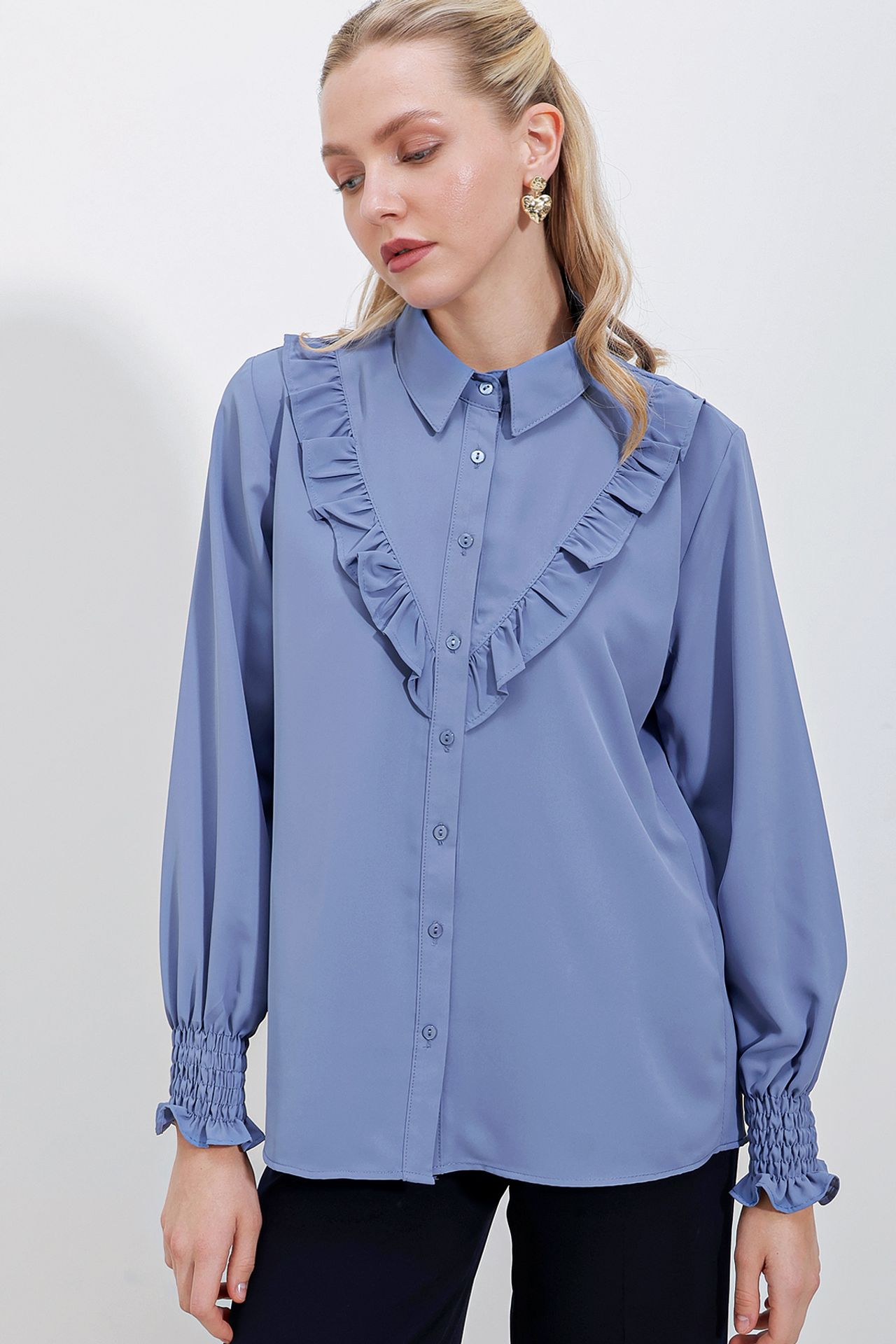 BDART Ruffle Detailed Shirt 3