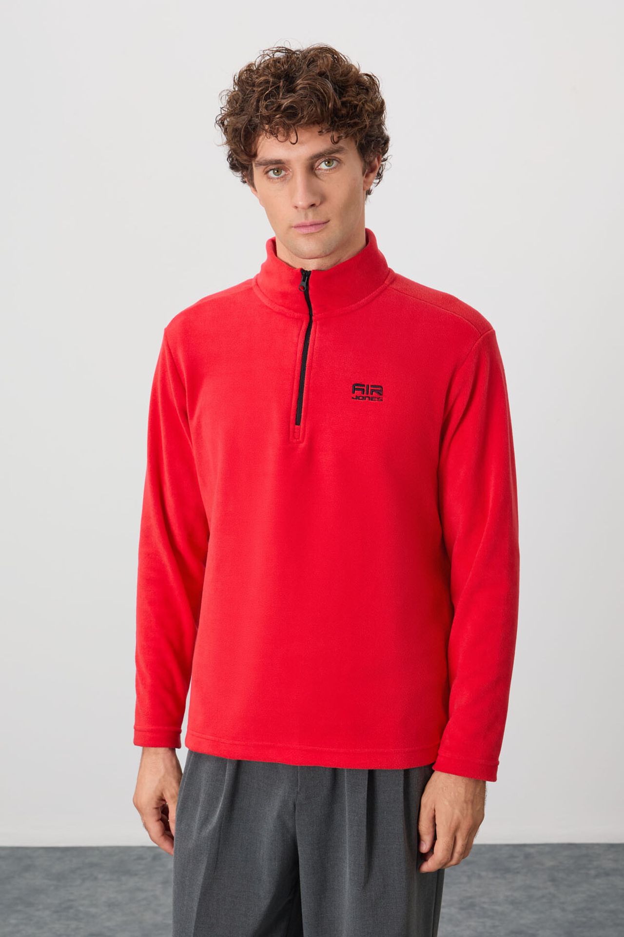 TOMMY Men's Plush Half-Zip Sweatshirt 4