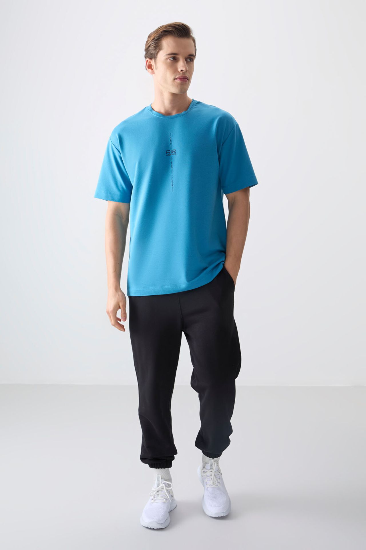 TOMMY Oversized Printed Crew Neck T-Shirt 4