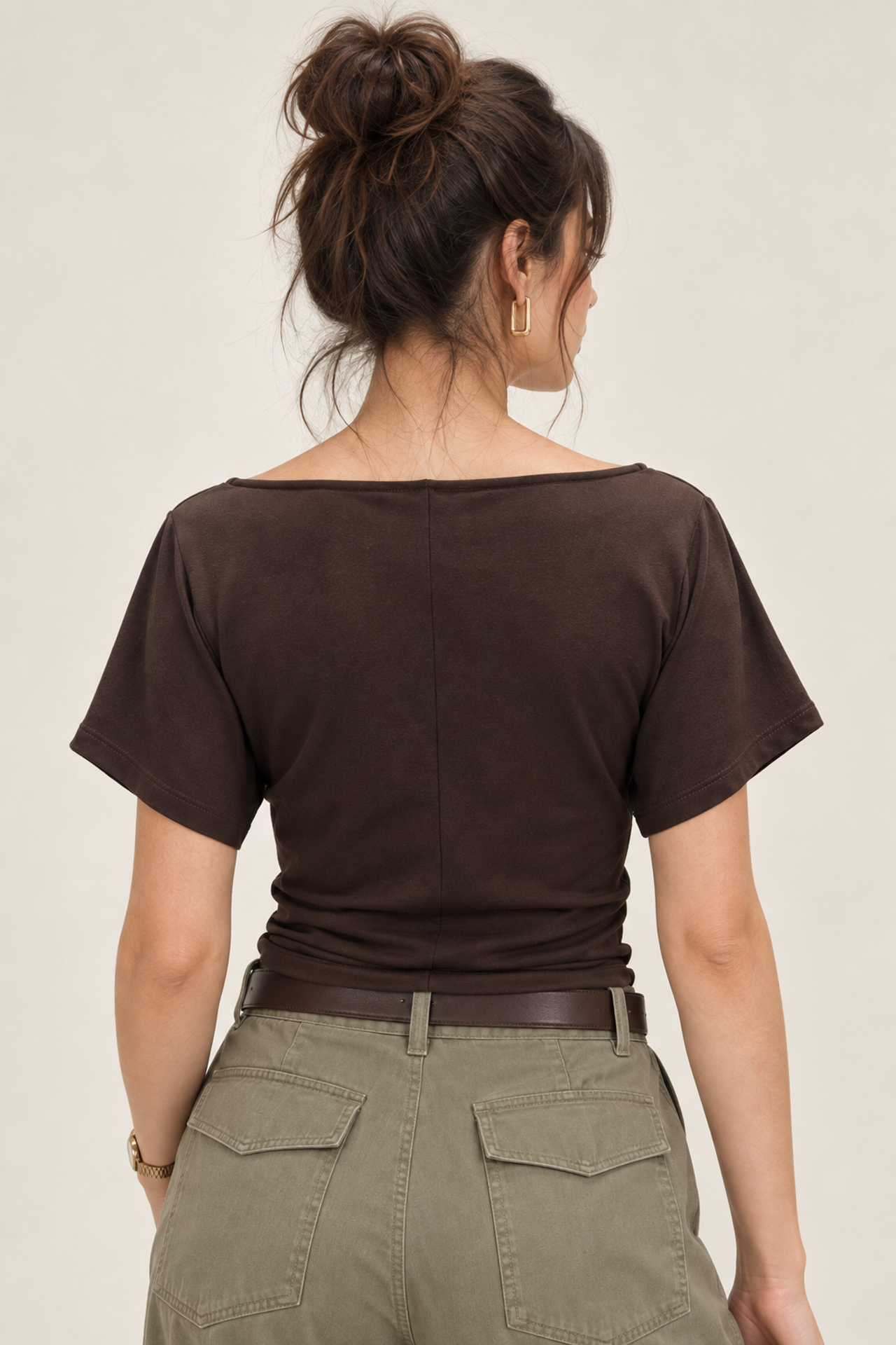 MIXRAY Women's Cotton Blouse