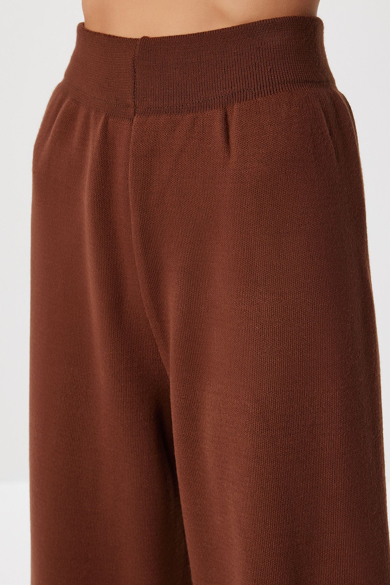ISTANBUL Oversized Tie Detail V-Neck Knitwear Two-Piece Set