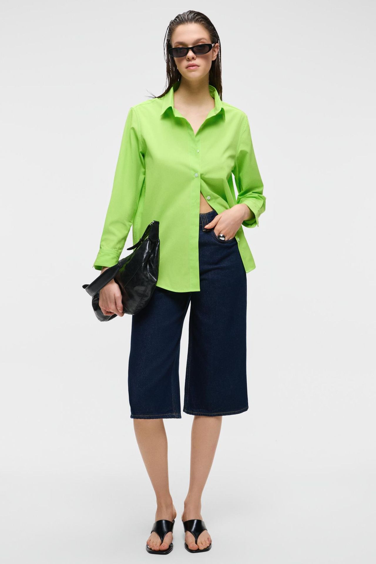 GRIMELANGE Oversized Long Sleeve Shirt 4