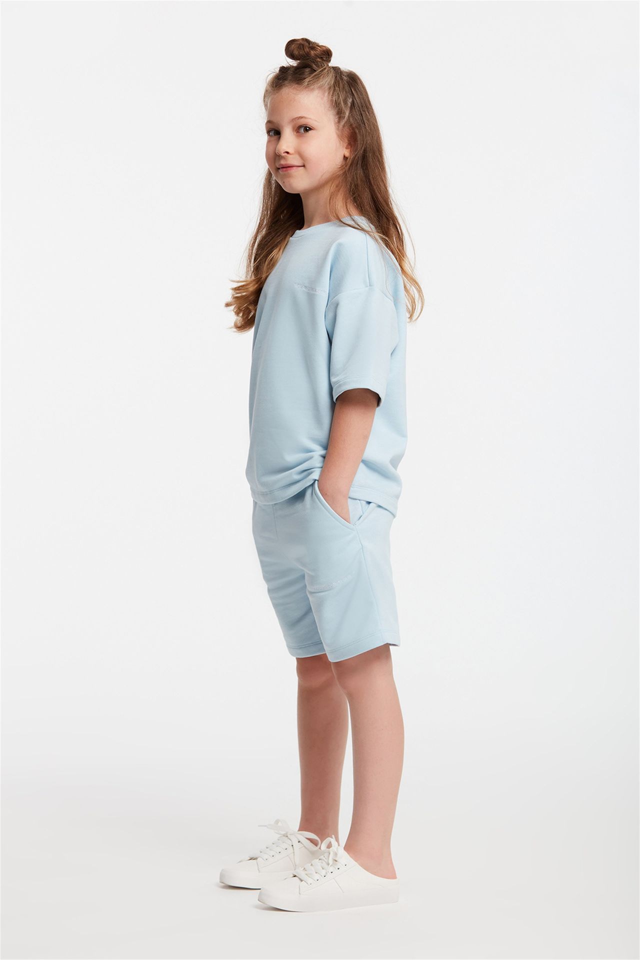 GRIMELANGE Short Crew Neck Pocket Set 3