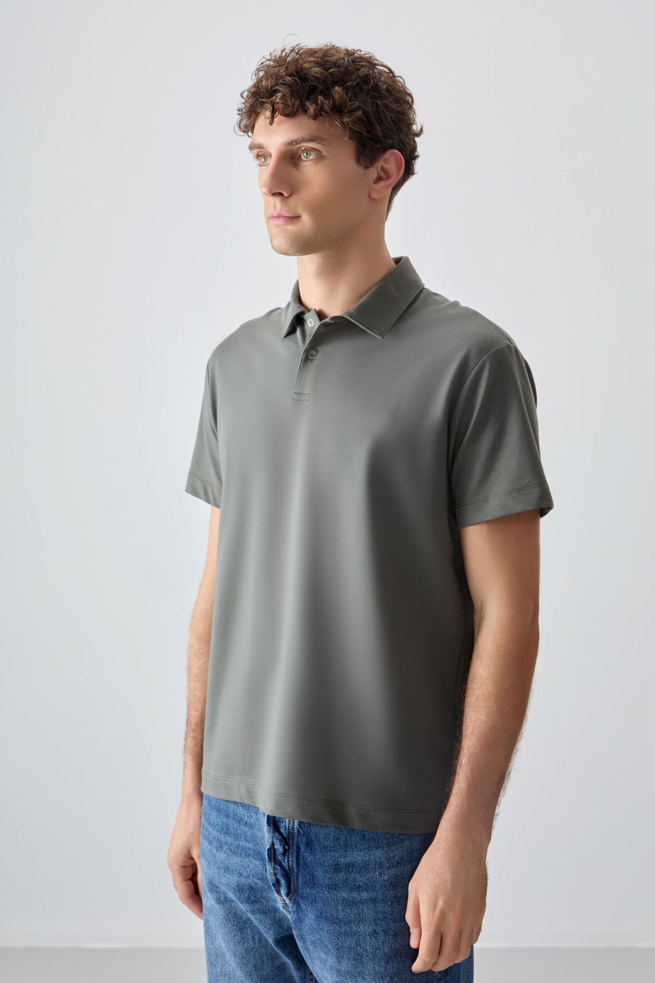 TOMMY Oversized Polo Collar T-Shirt 5