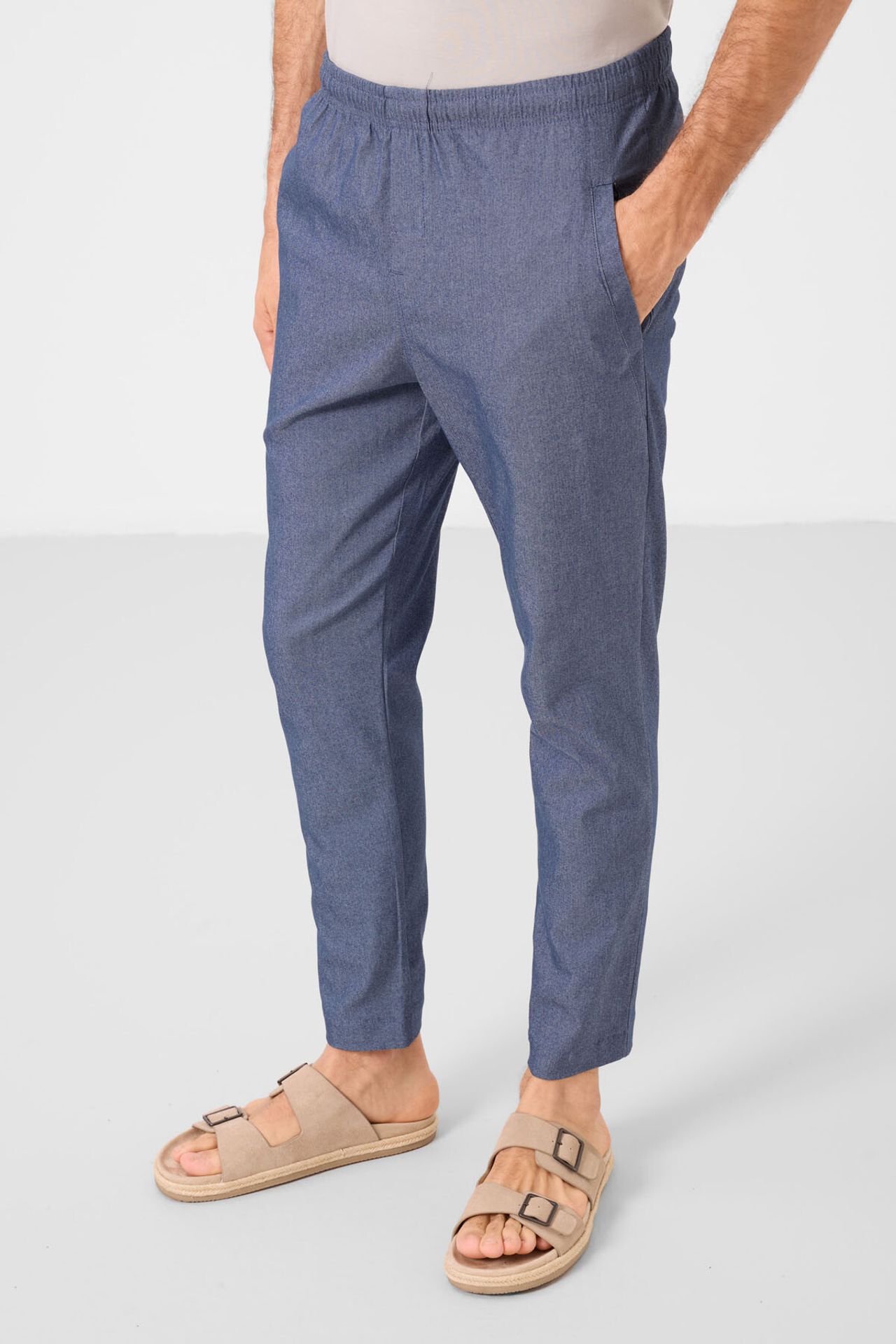 TOMMY Men's Straight-leg Gabardine Chino Trousers 2