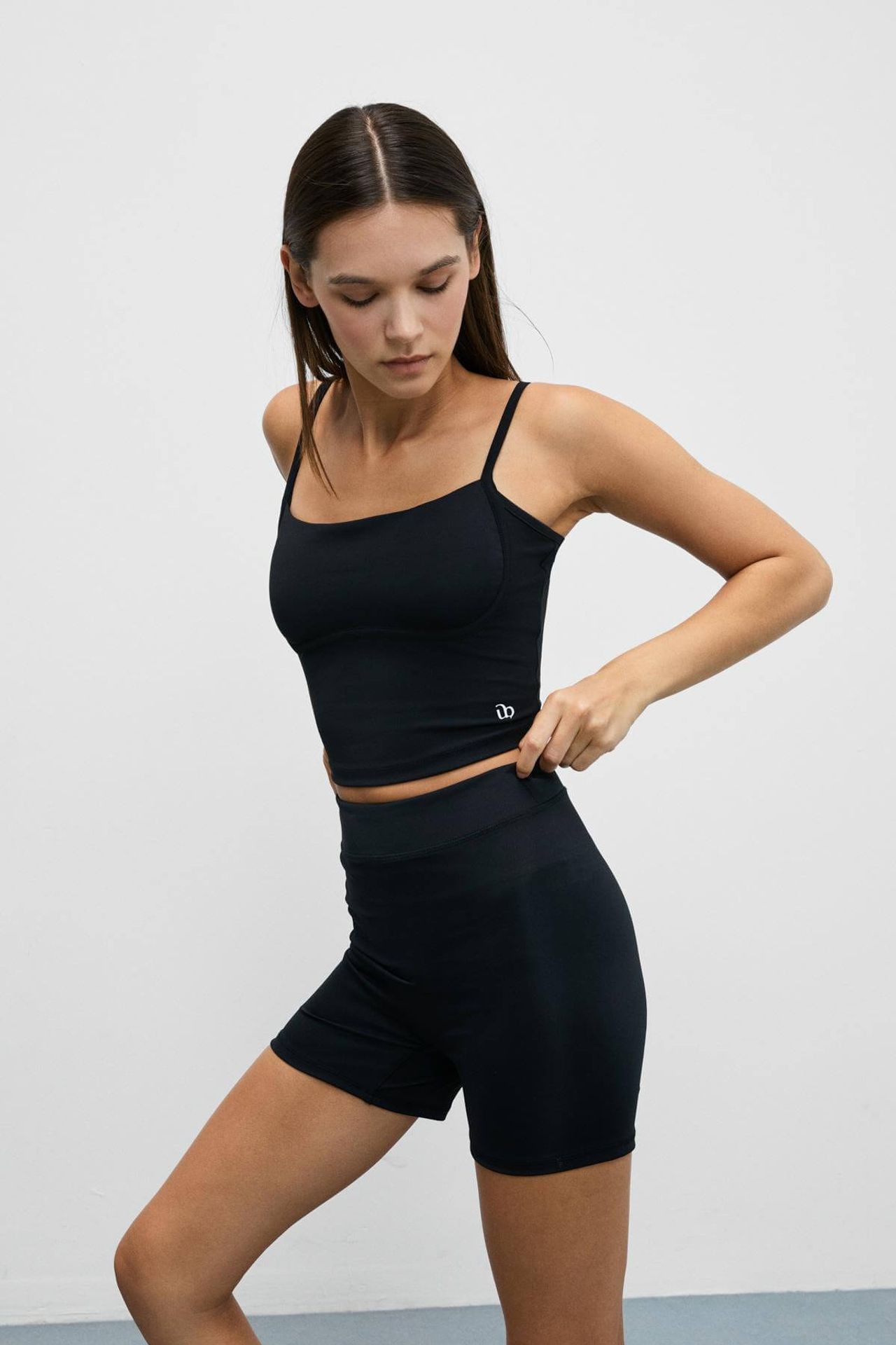 GRIMELANGE Square Neck Padded Bustier Bralette 2