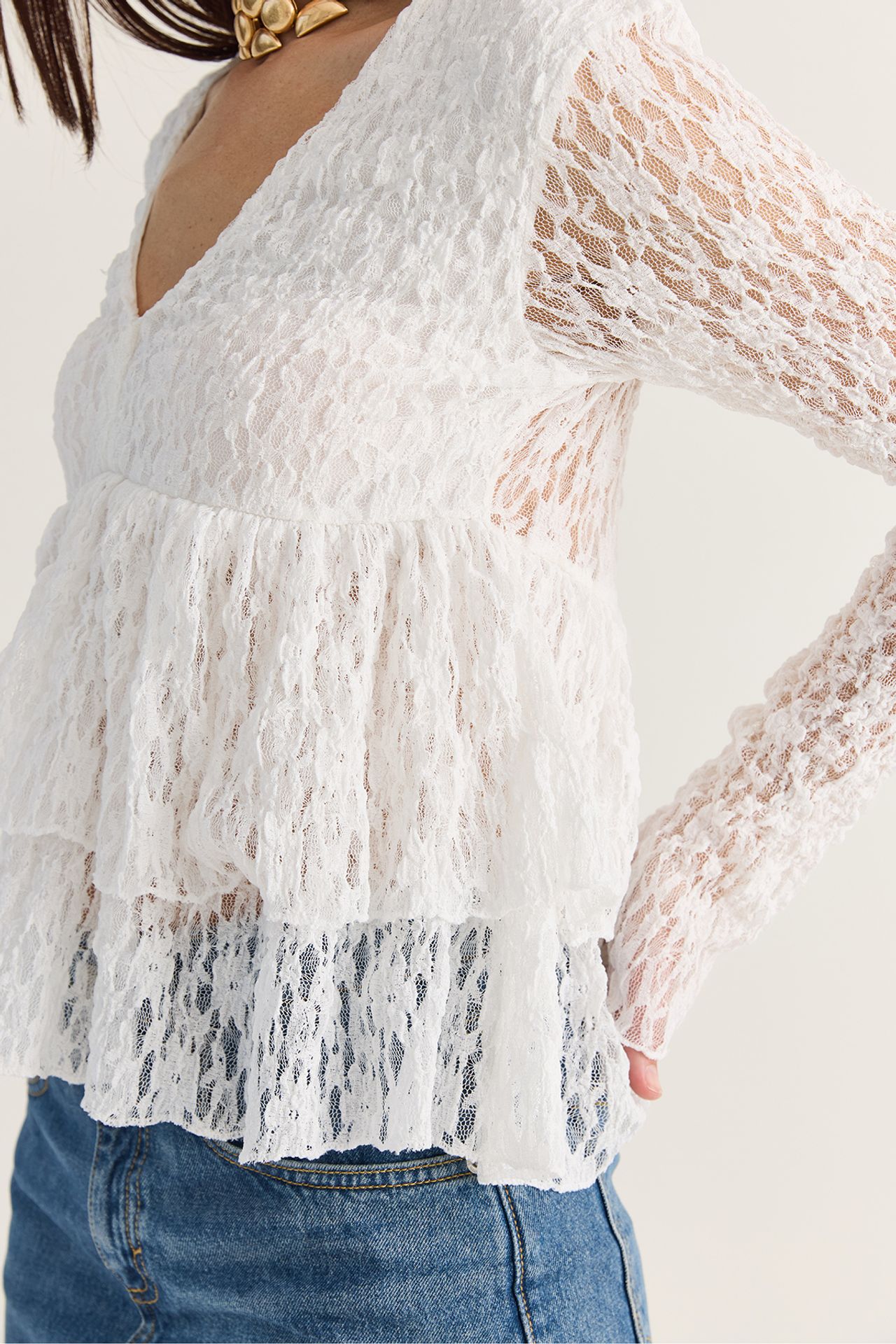 LUCCI Straight Fit Blouse 6