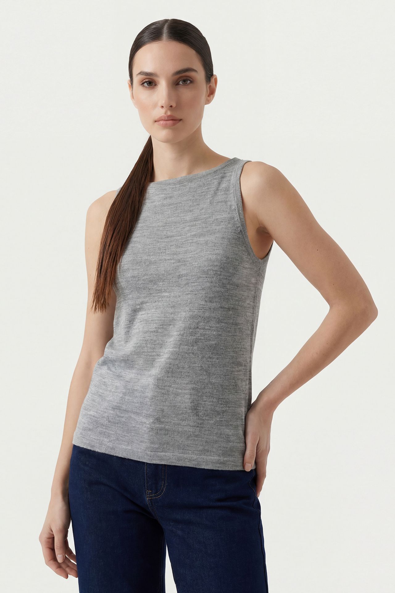 BDART Ribbed Sleeveless Crew Neck Tank Top 4