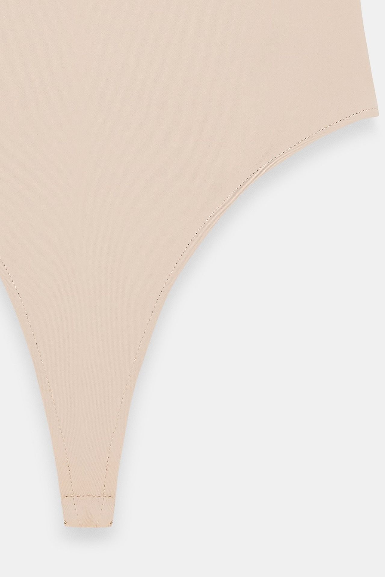 DILVIN Sleeveless Square-neck Nylon Bodysuit