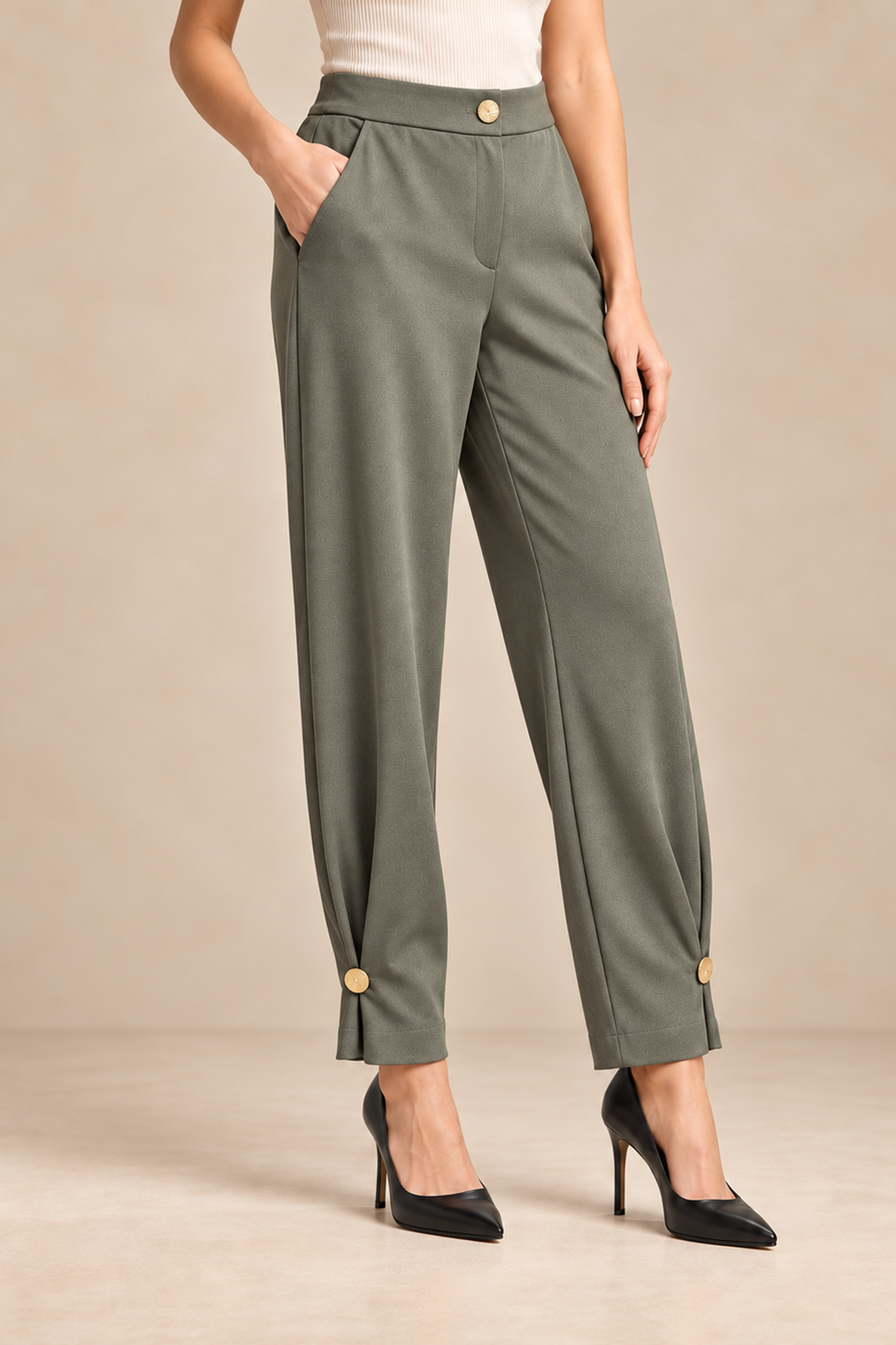 MY FASHION Düz Paça Pantolon 4