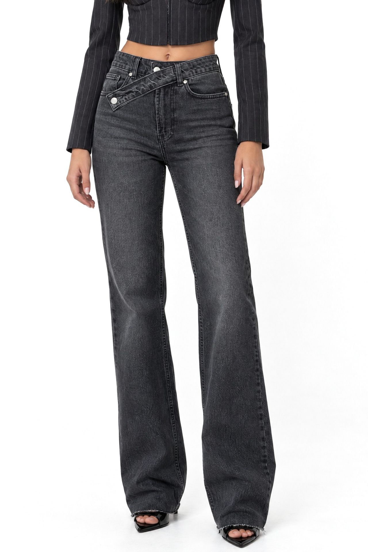 SQUALO Women’s Straight-Leg Pants 1