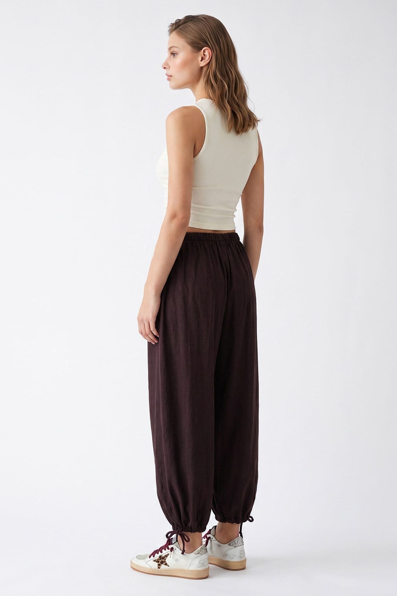 MIXRAY Tencel Straight-Leg Pants 5