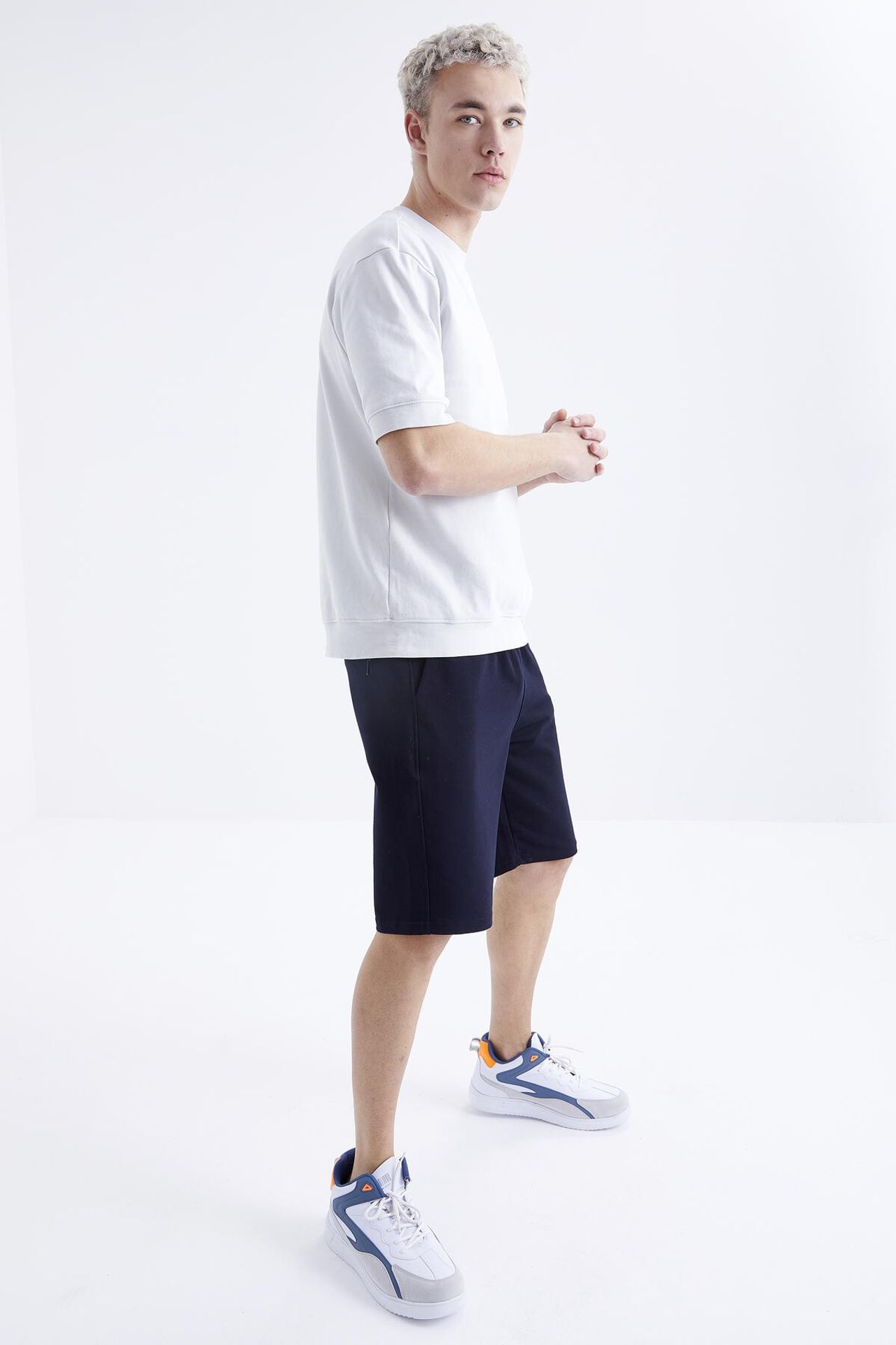TOMMY Men's Jersey Shorts With Drawstring Waist 2