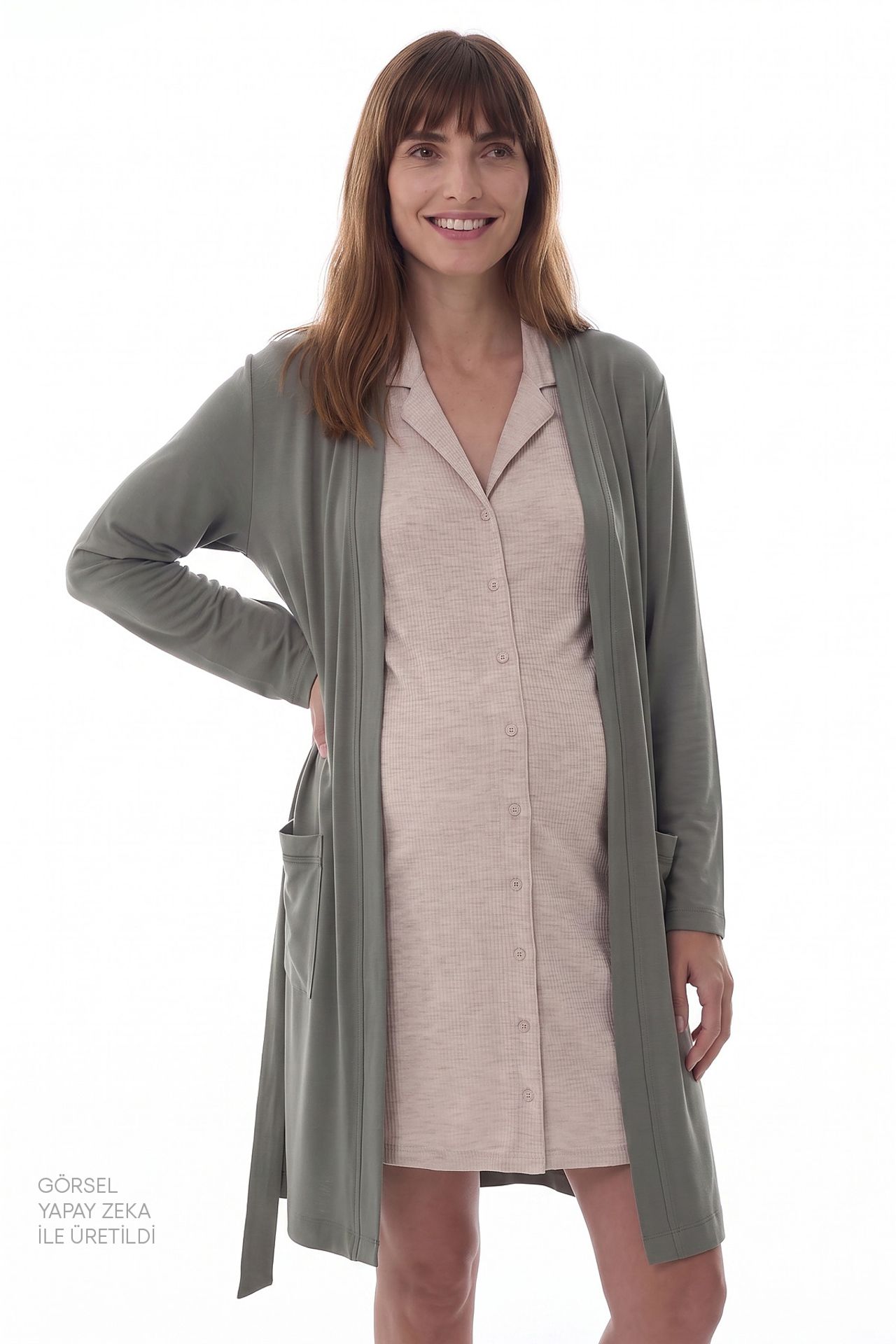 PENTI Talia Long Sleeve Robe 2