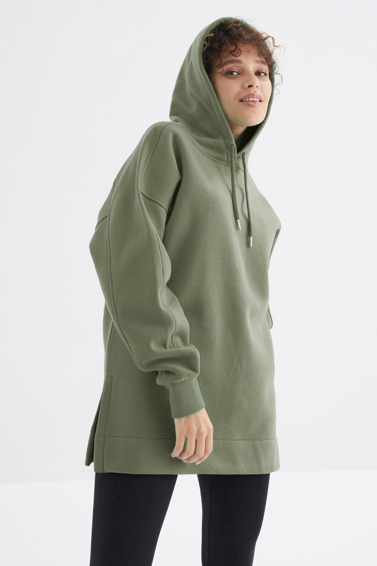 TOMMY Oversized Hooded Sweatshirt With Pocket 3