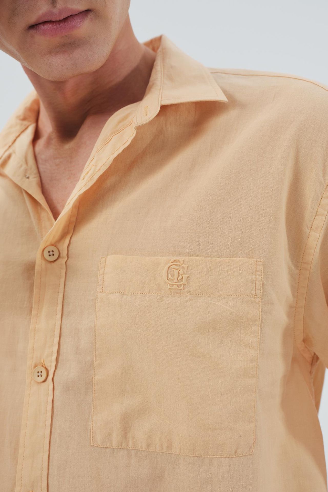 GIESTO Erkek Pamuklu Poplin Regular Fit Gömlek 3