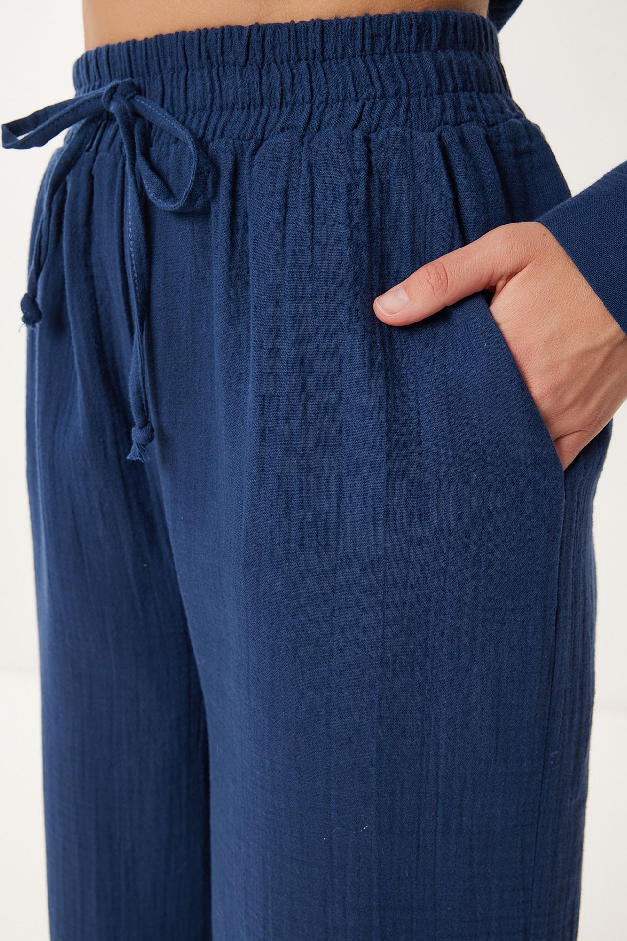 ISTANBUL High Waist Wide Leg Two-Piece Co-ord Set with Shirt Collar 6