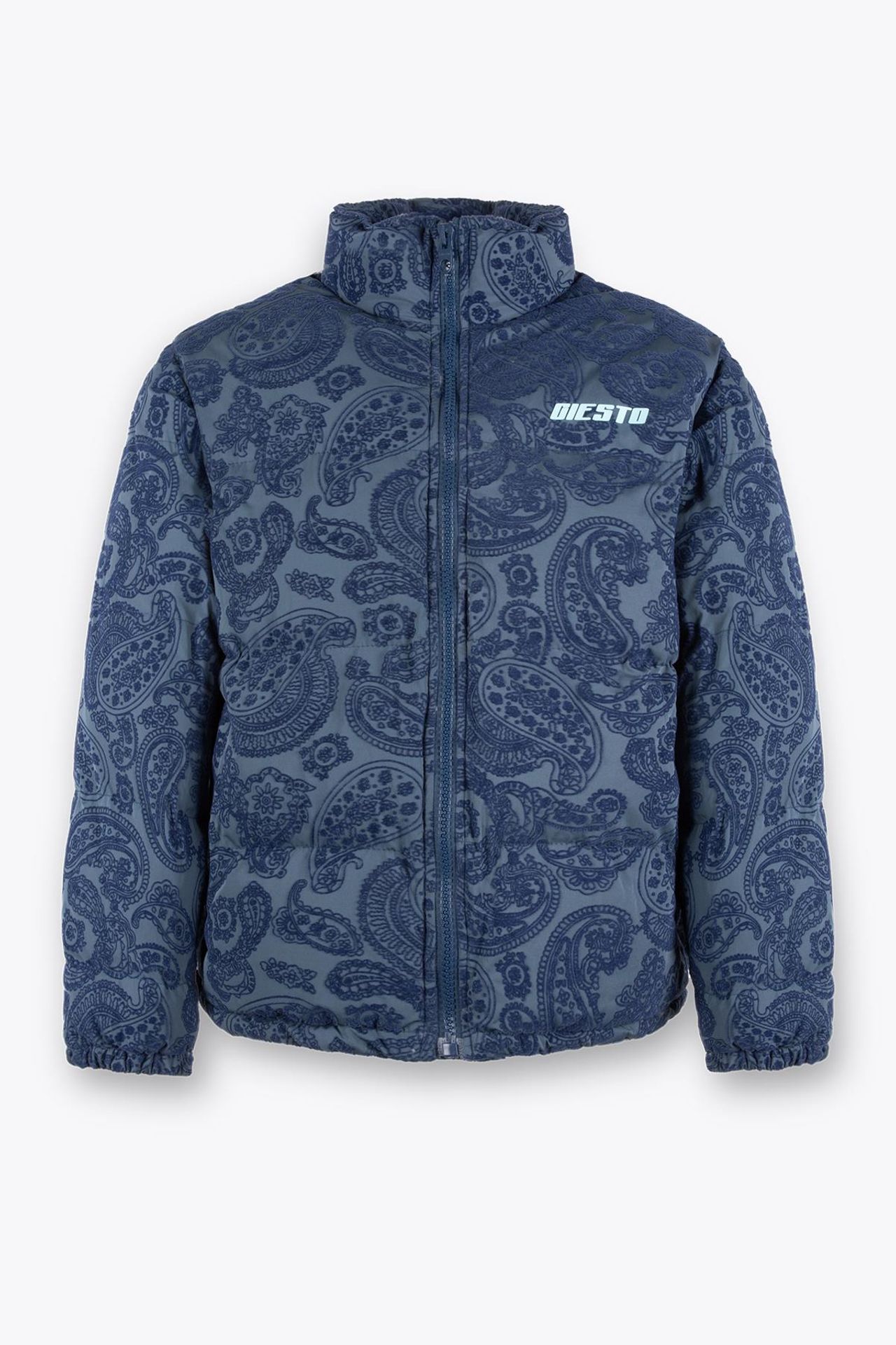 GIESTO Men's Paisley Puffer Jacket 1