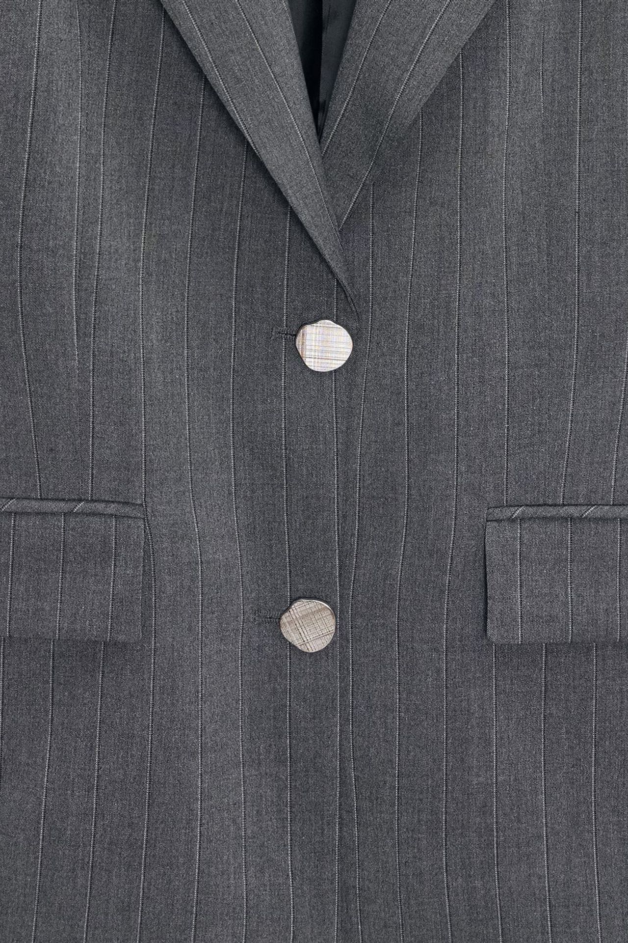 DILVIN Şal Yaka Dar Kesim Krep Blazer 7