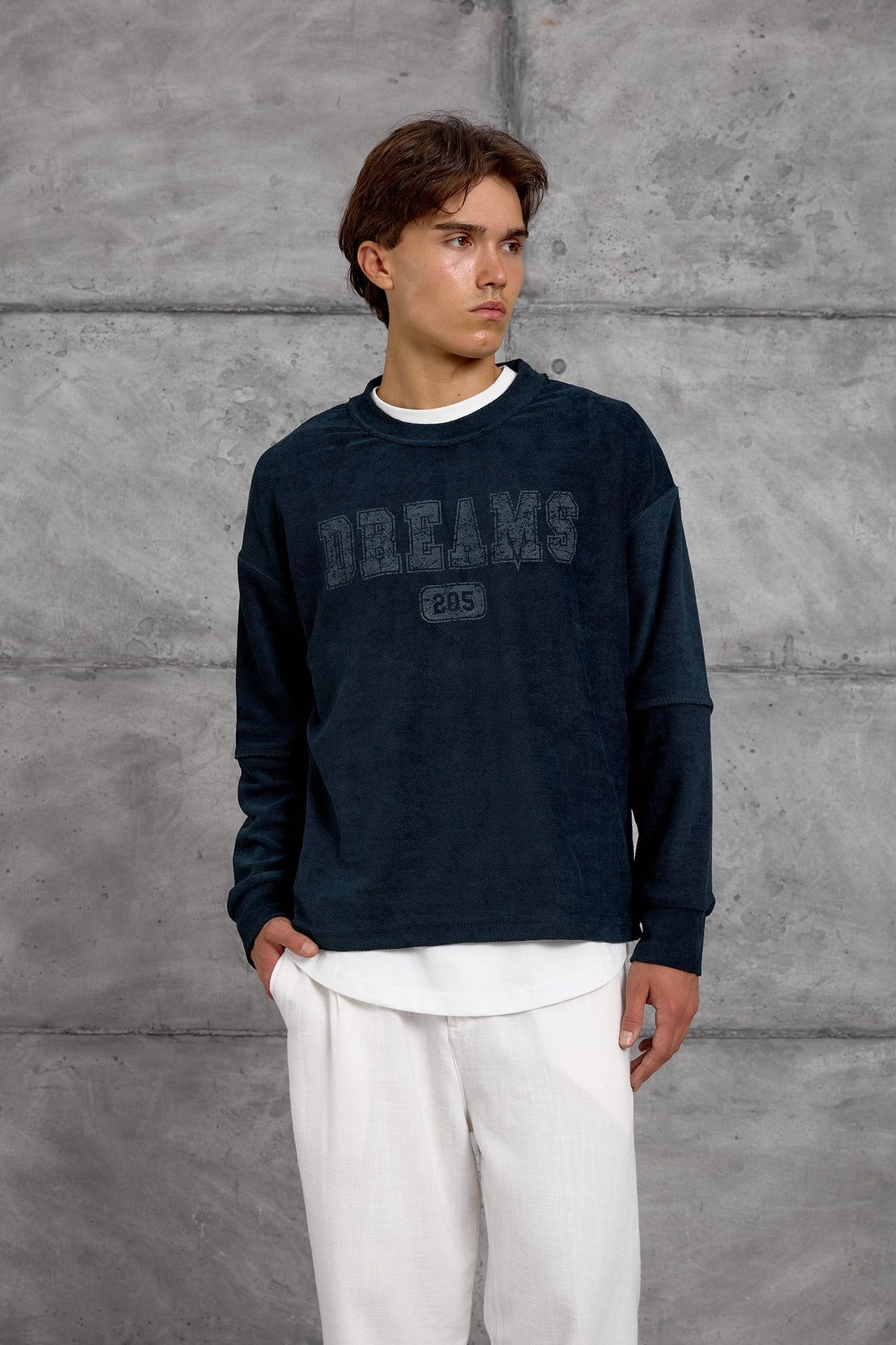 NOMARC Regular Kalıp Bisiklet Yaka Sweatshirt 4