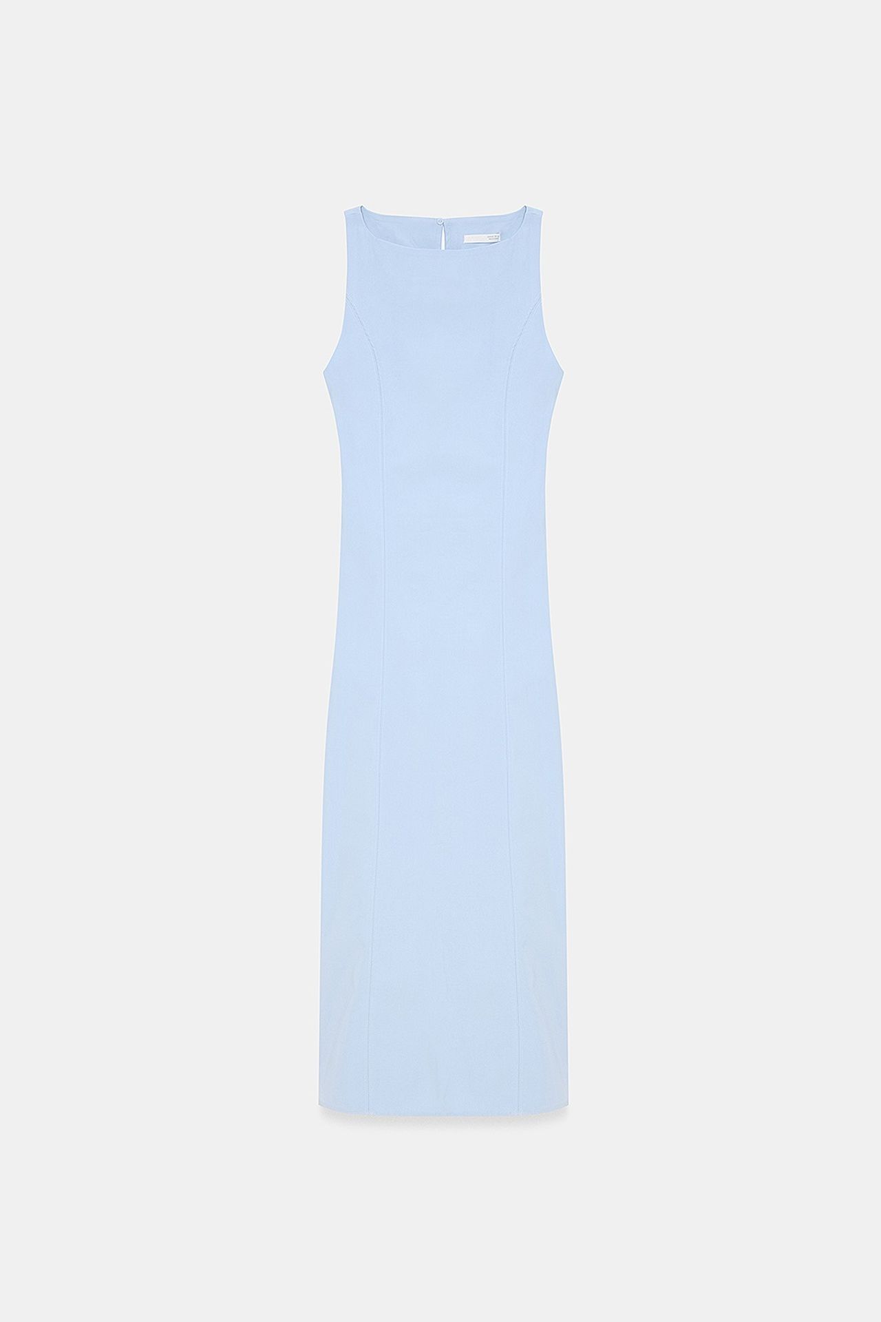 DILVIN Kolsuz, Yırtmaçlı Midi Bodycon Elbise 6
