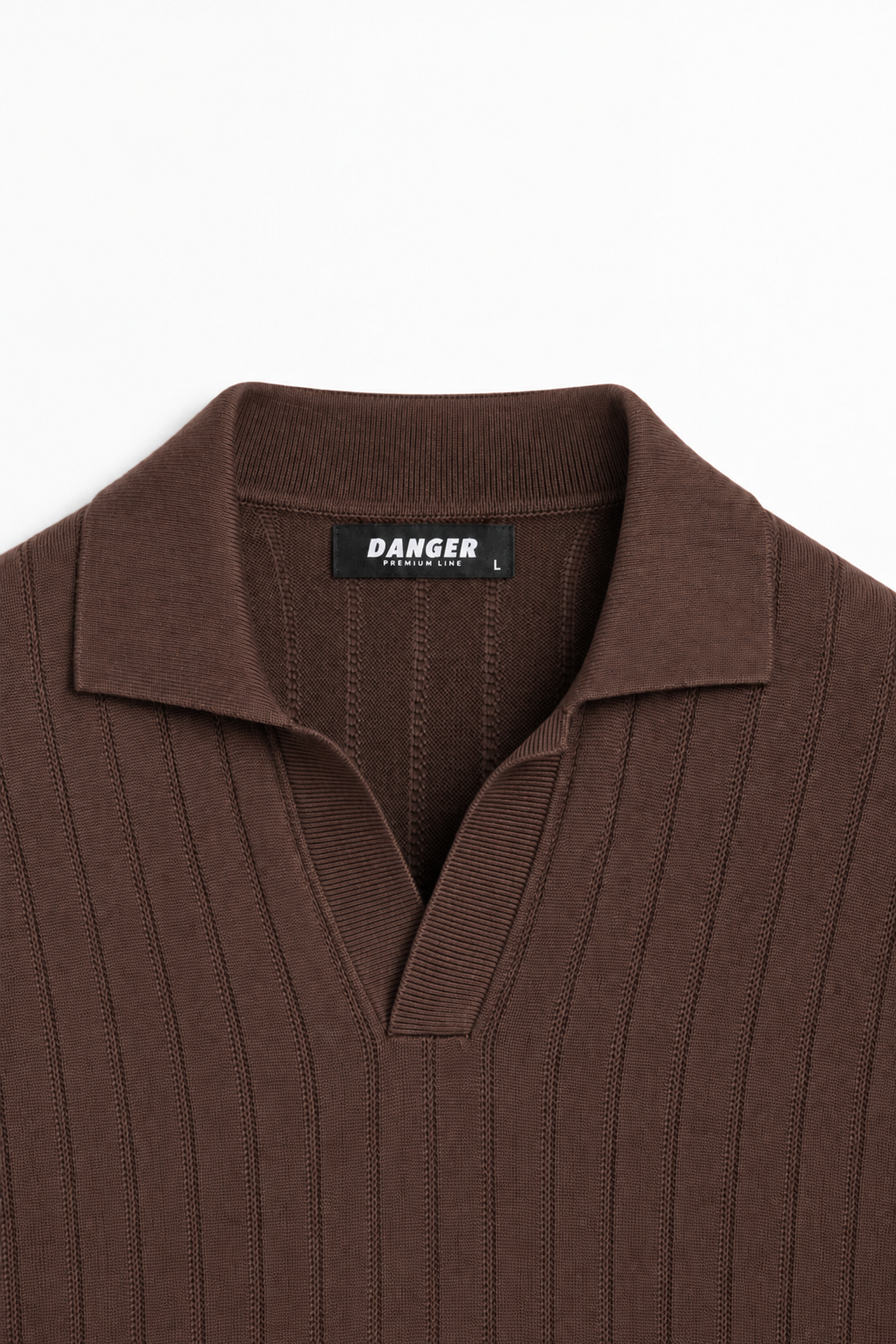 Danger Regular Kalıp Bisiklet Yaka Kazak 6