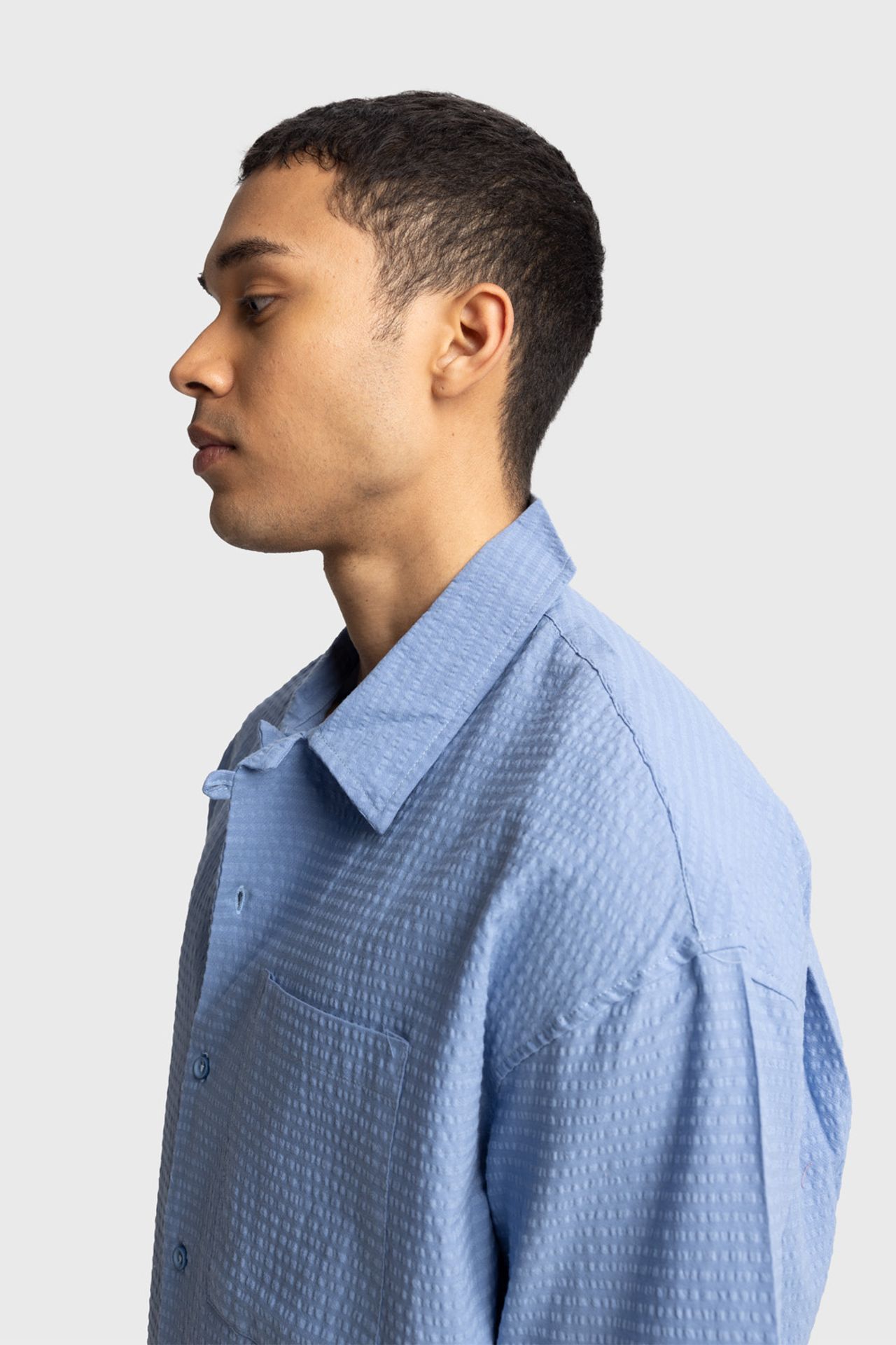 GIESTO Textured Short Sleeve Shirt 5