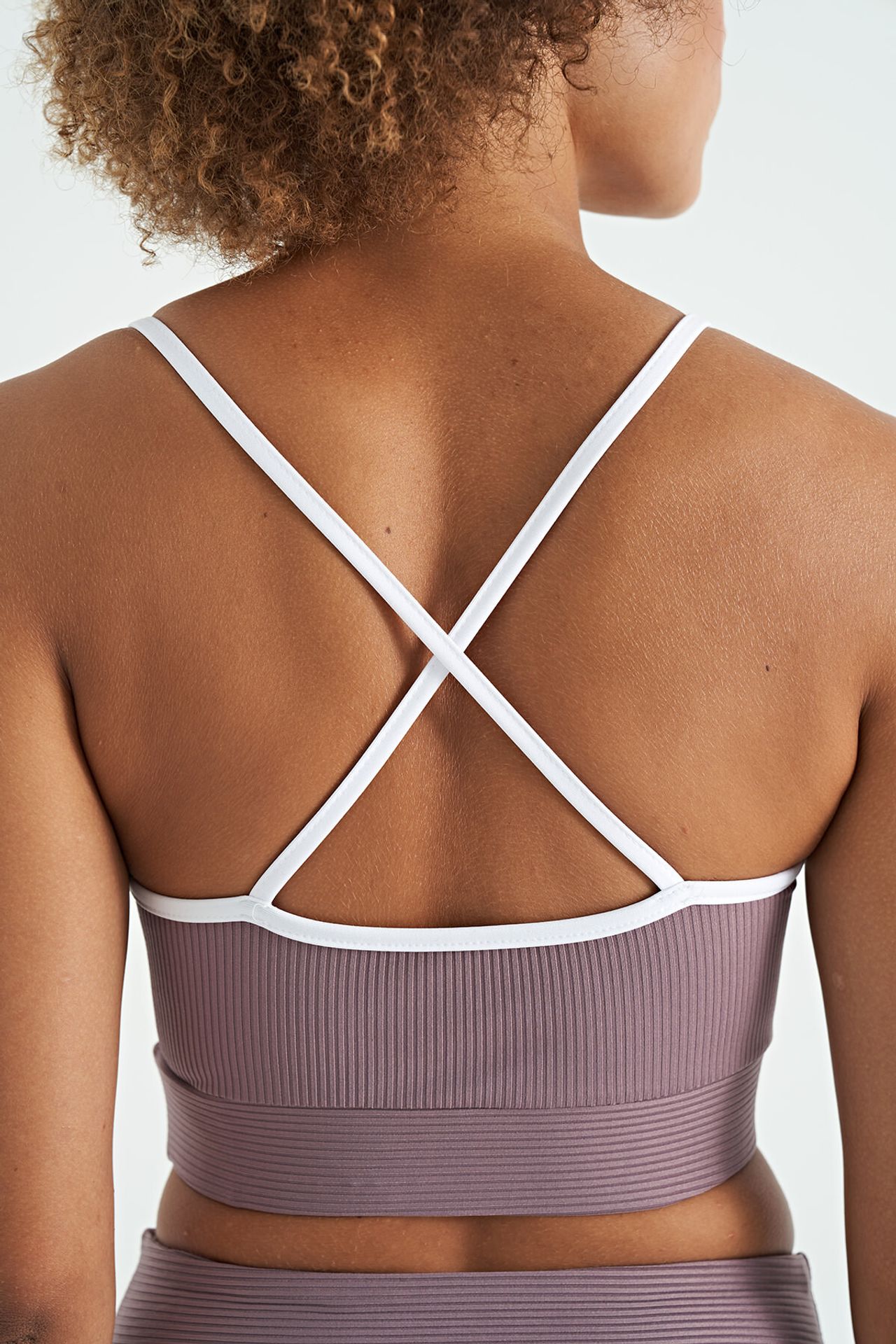 TOMMY Fitted Sleeveless Crop Sports Top 6