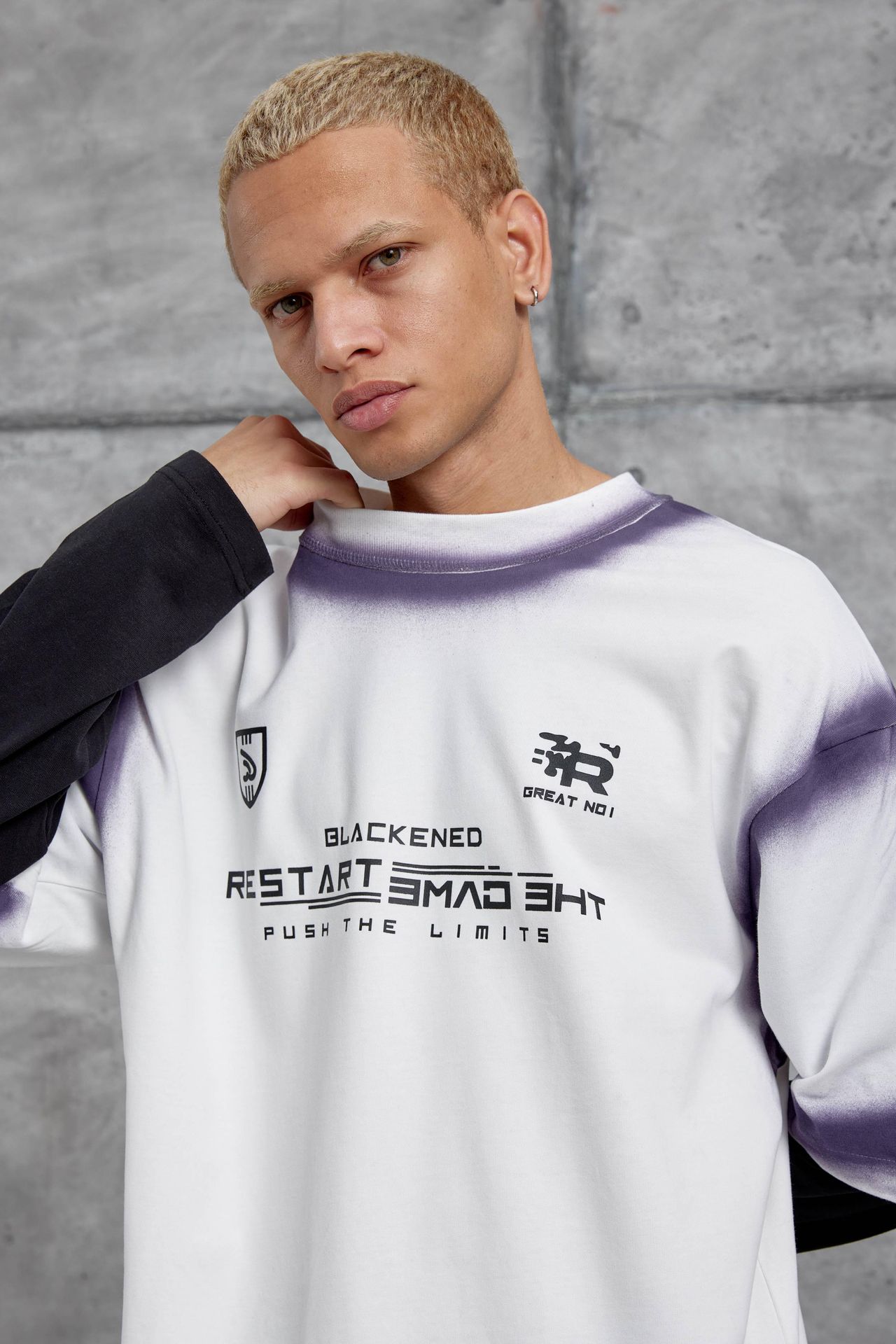 NOMARC Rahat Bisiklet Yaka Sweatshirt 4