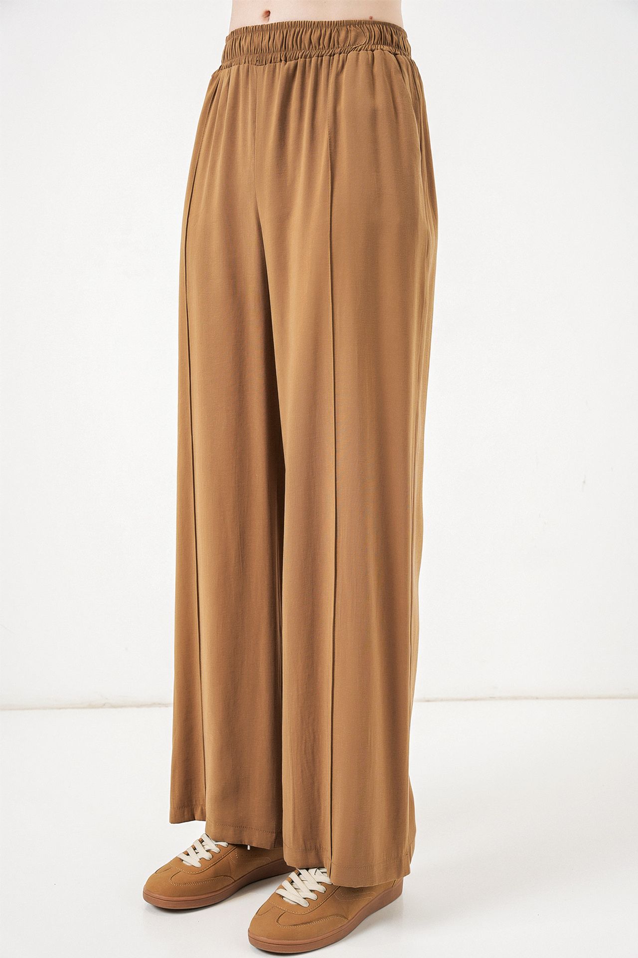 BDART Wide Leg Trousers with Elastic Waist 4